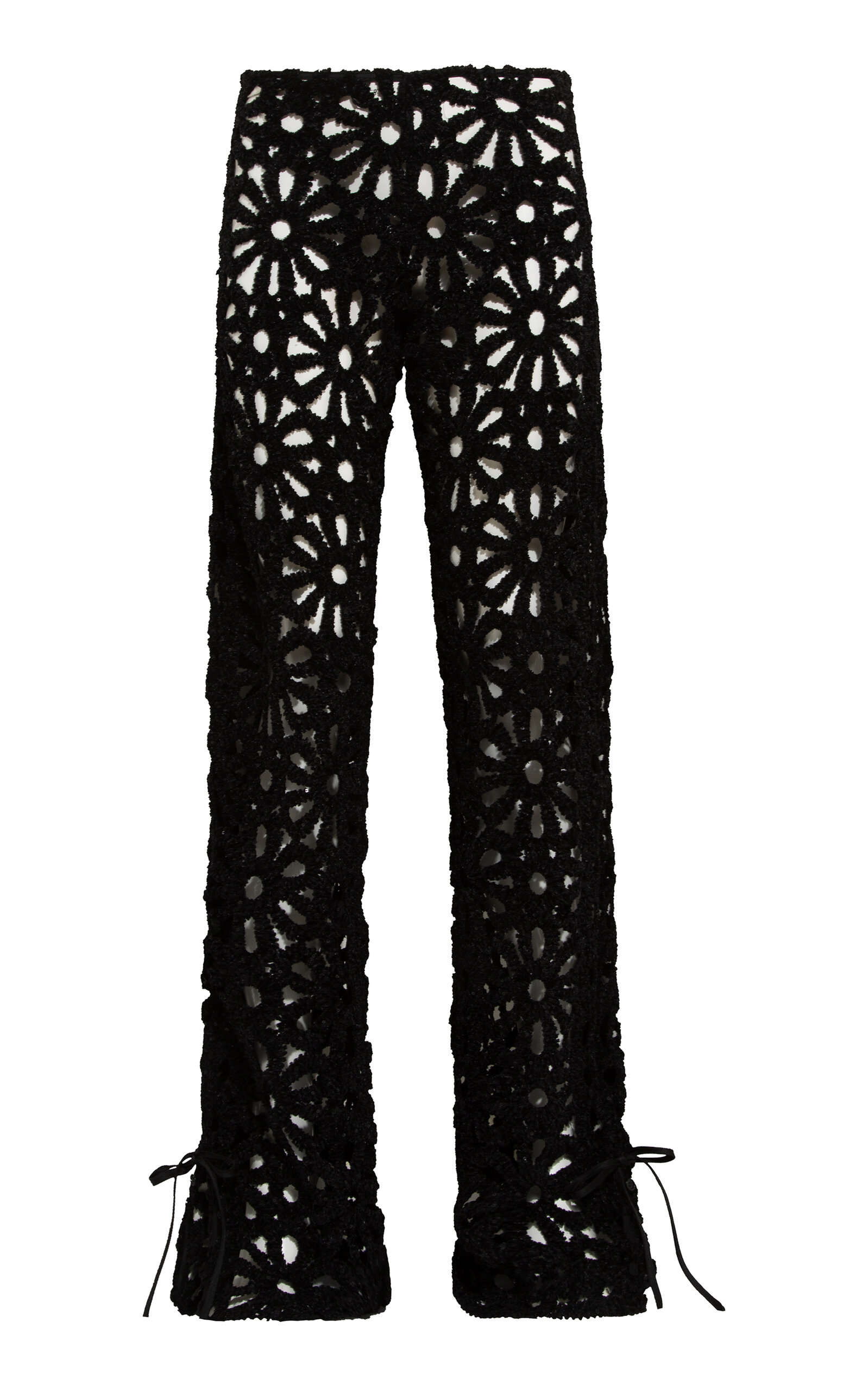 SIEDRÉS Vida Embroidered Wide-Leg Pants