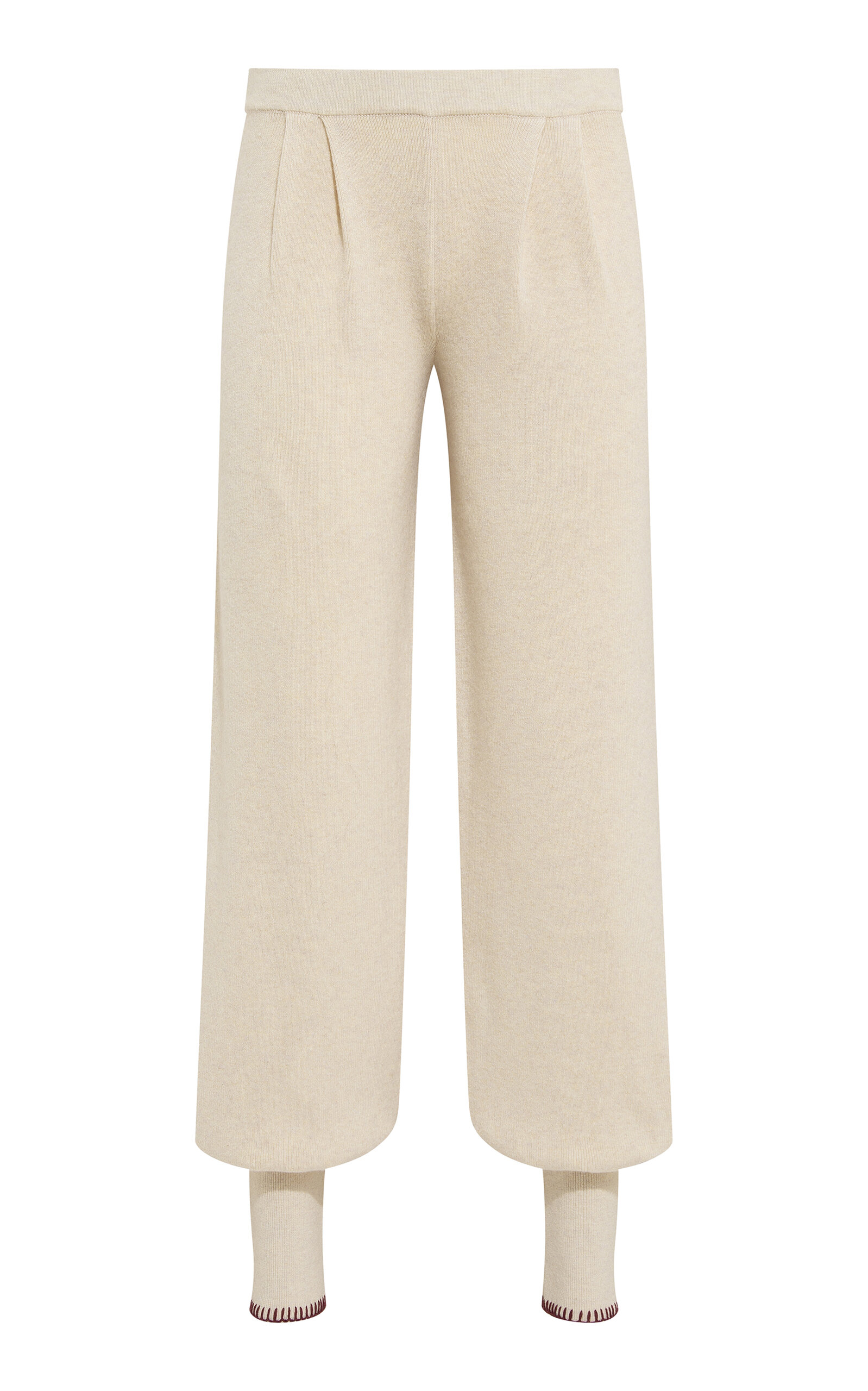 SIEDRÉS Rosena Wool-Blend Knit Harem Pants