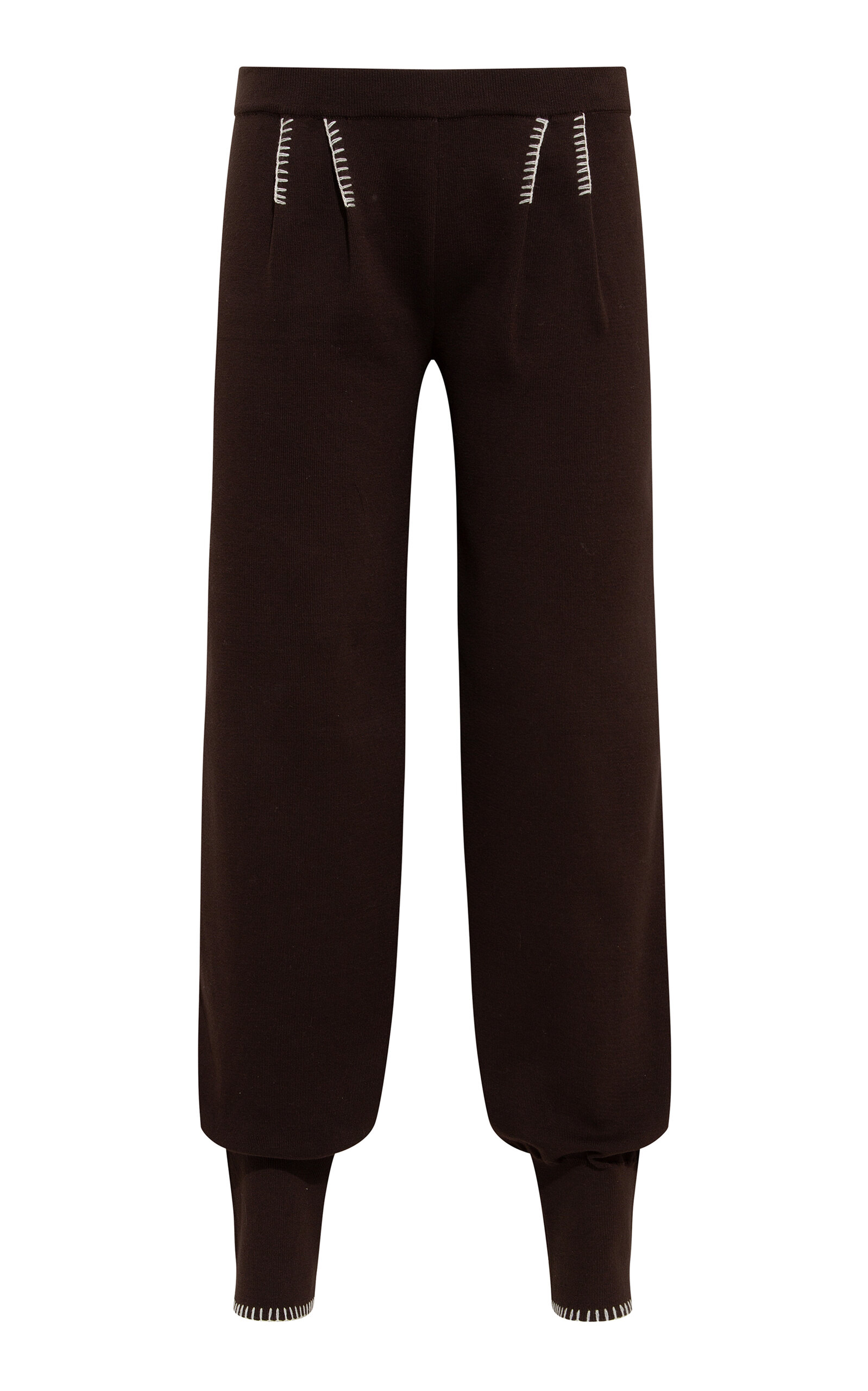 SIEDRÉS Rosena Wool-Blend Knit Harem Pants