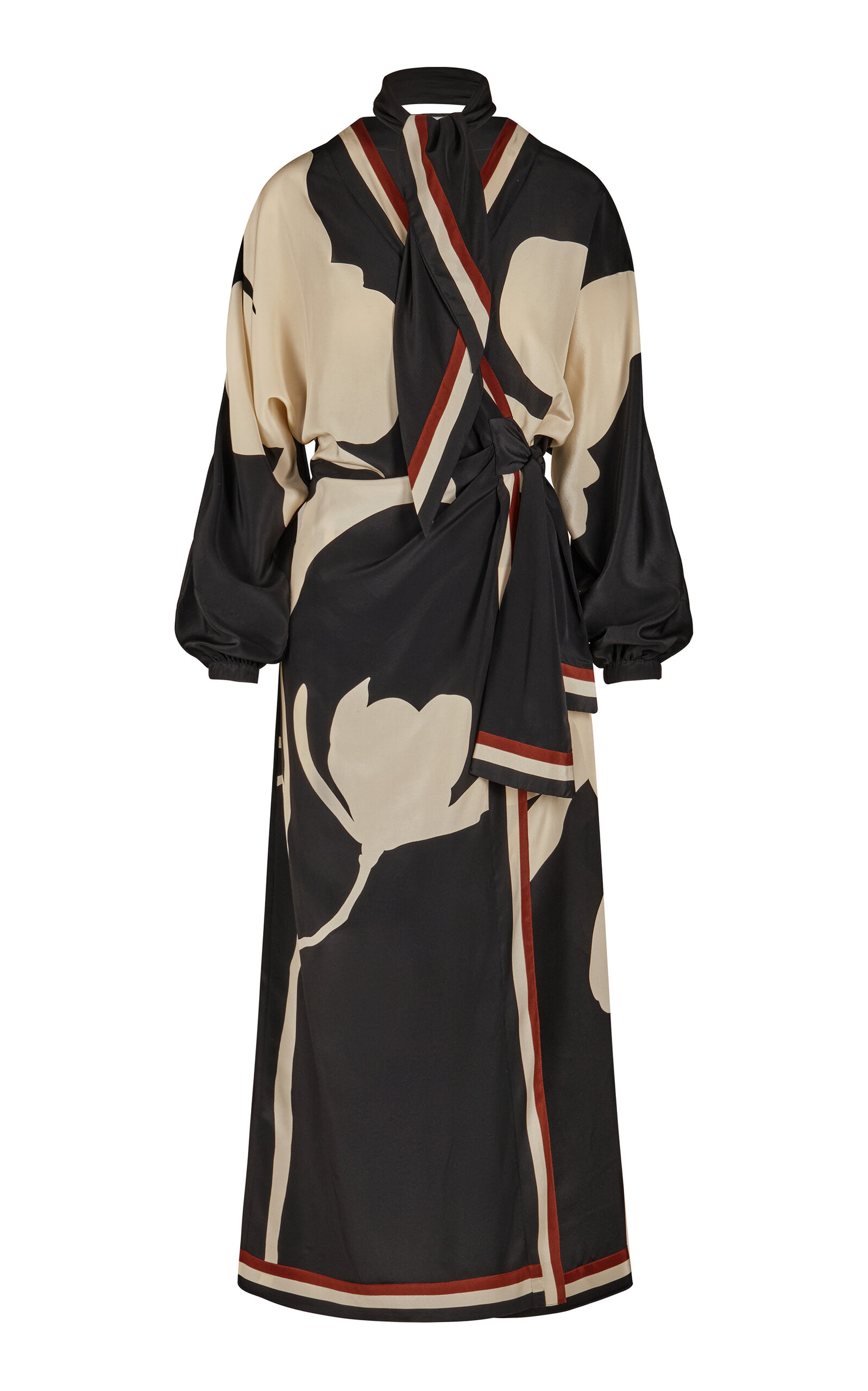 Ollantay Silk Wrap Dress