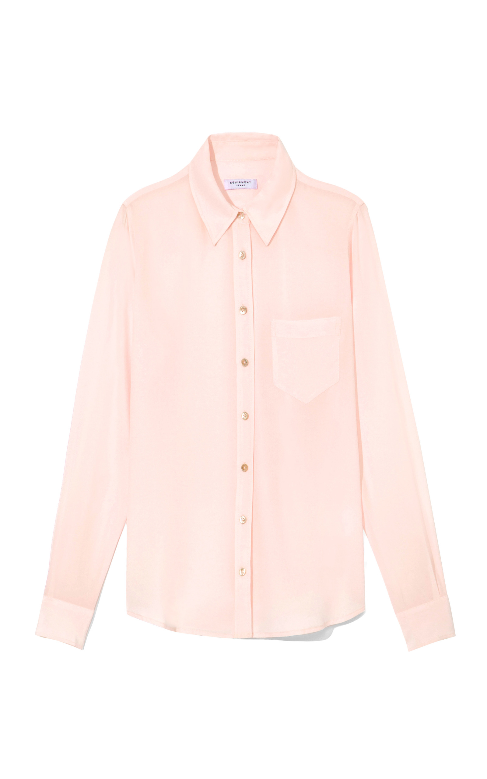 Lilac Snow Brett Blouse by Equipment | Moda Operandi