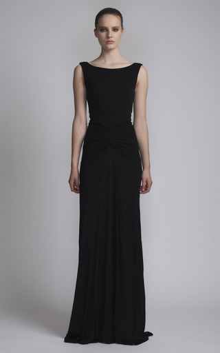 Floor Length Dress With Boat Neck by Issa | Moda Operandi