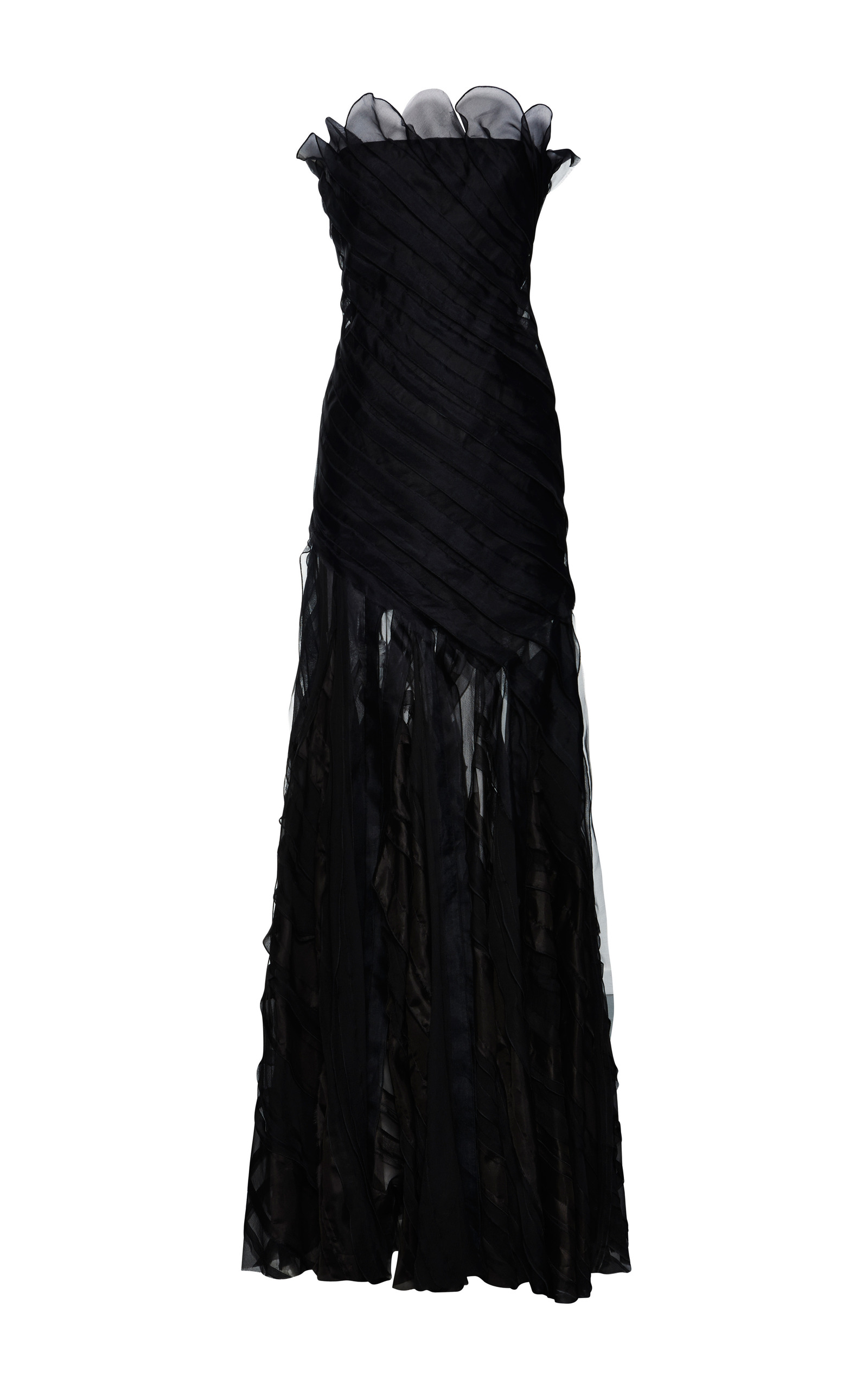 Chiffon Gown by Nina Ricci | Moda Operandi