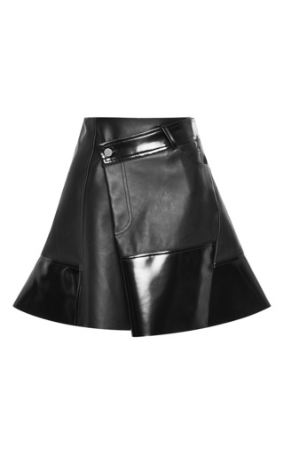 Deconstructed Skirt With Denim Detailing by Alexander | Moda Operandi