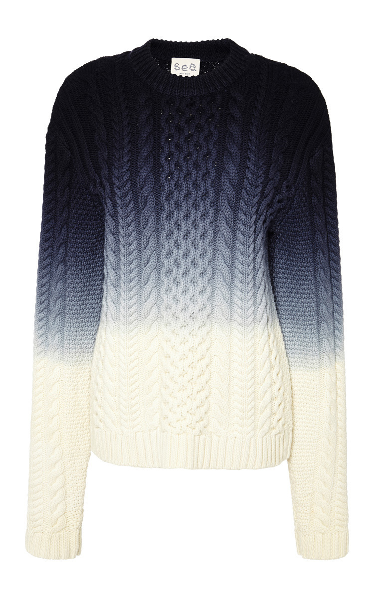 Ombre Knit Sweater by Sea Moda Operandi