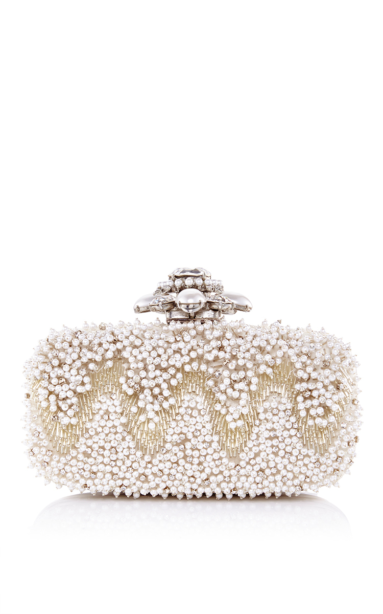 oscar de la renta clutch