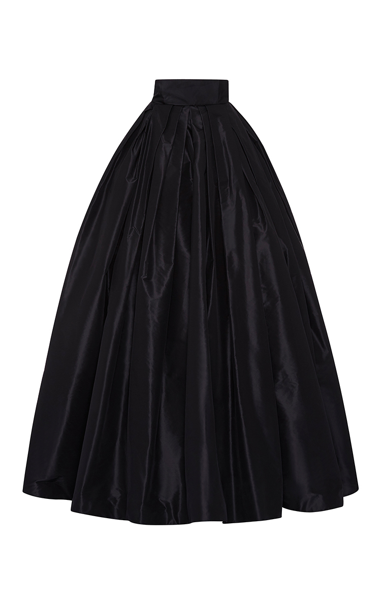 plus size taffeta ball skirt