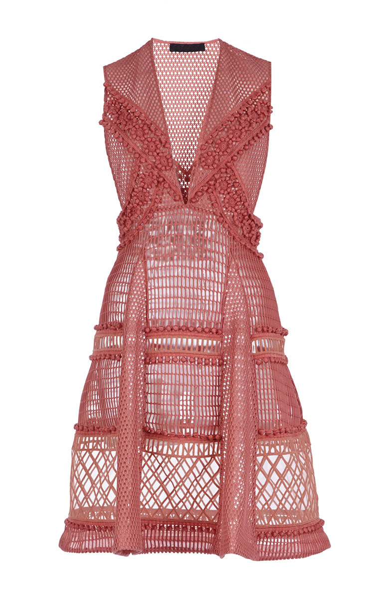 burberry pink dress