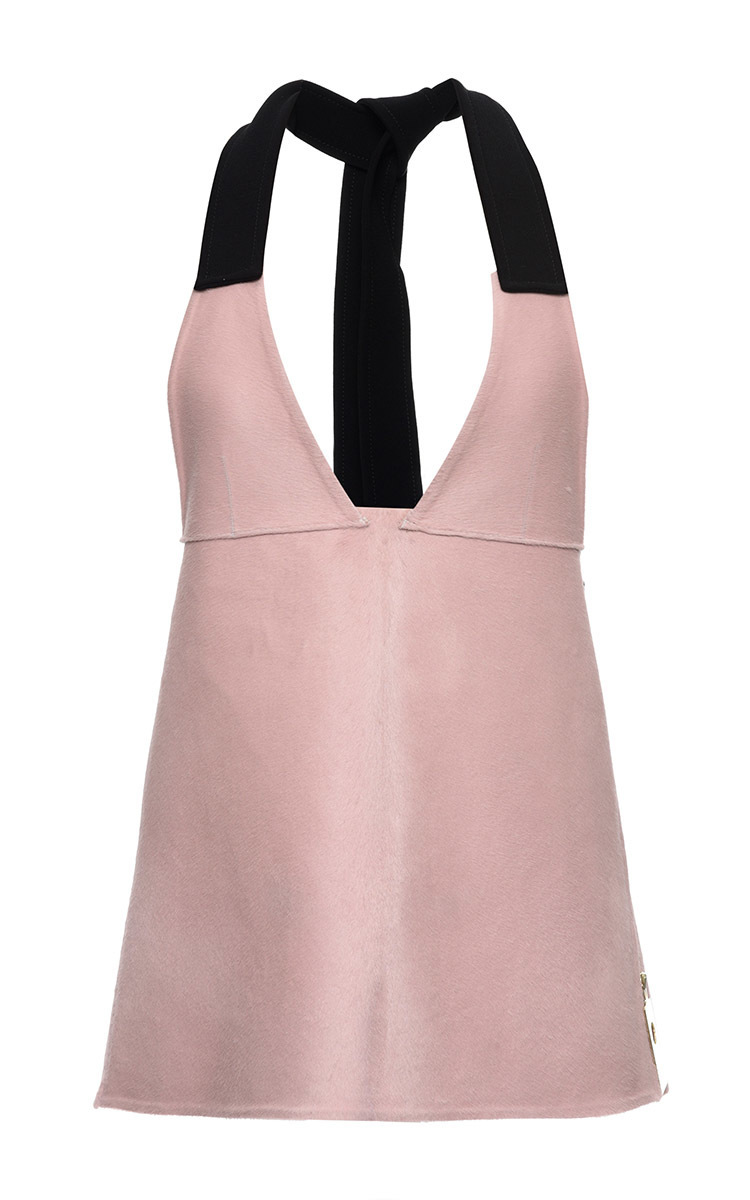 Light Pink Leather Tank Top By Marni Moda Operandi