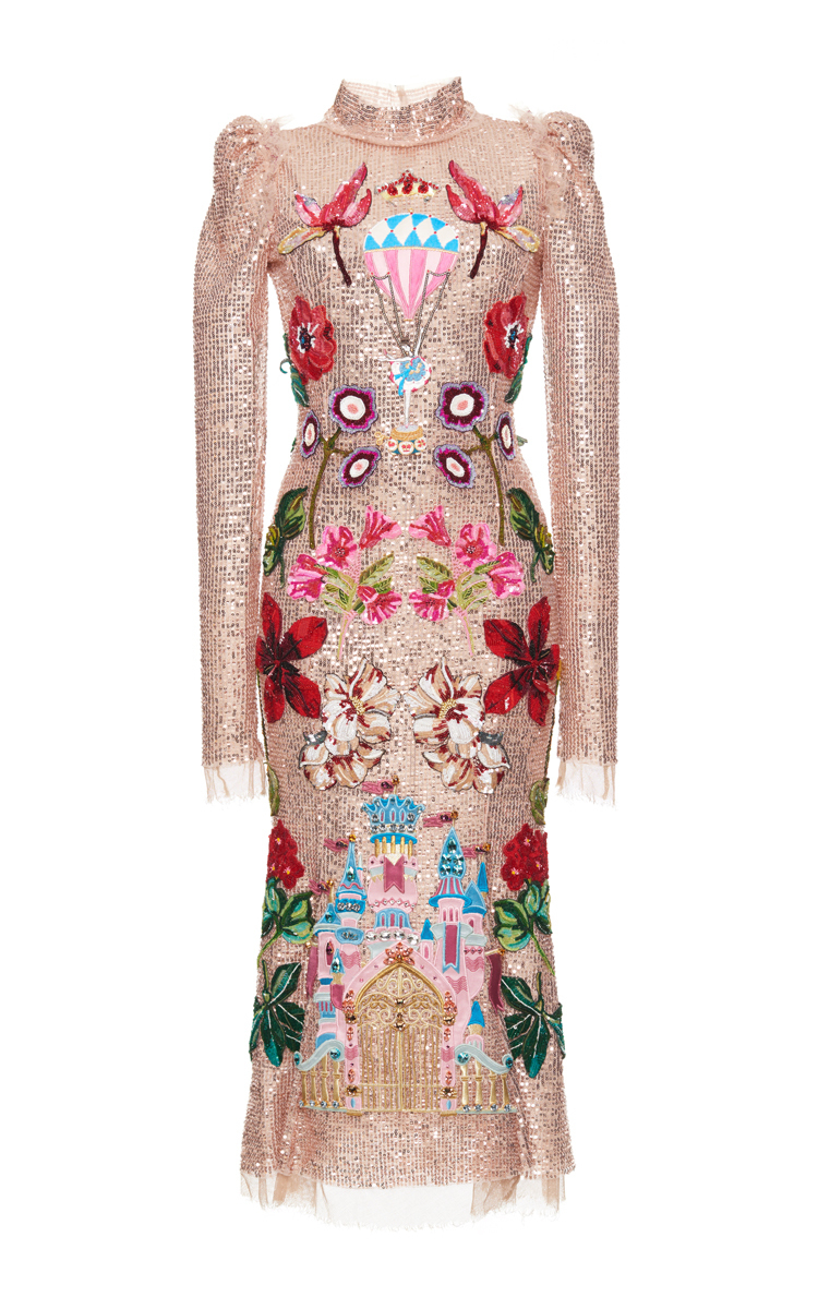 dolce and gabbana long sleeve dress