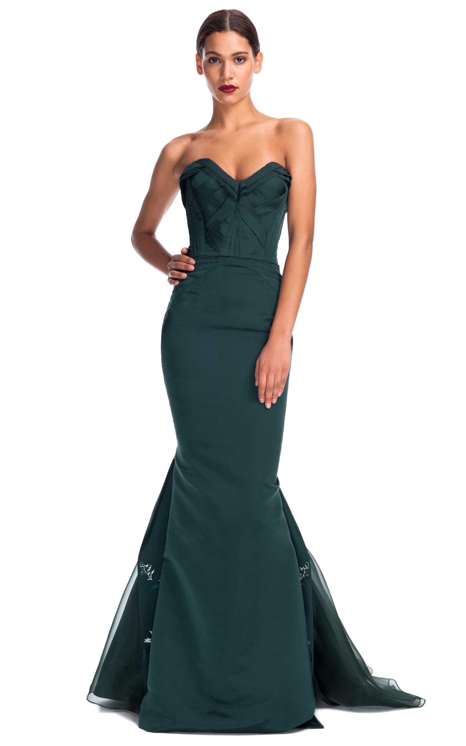 zac posen mermaid gown