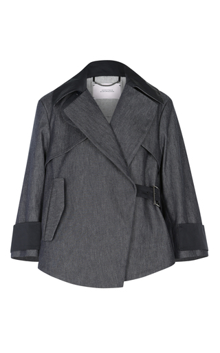 Fascinating Structures Cropped Trench Coat by Dorothee | Moda Operandi