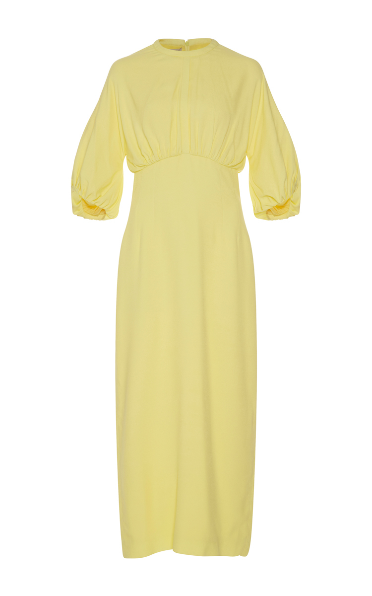 emilia wickstead yellow dress