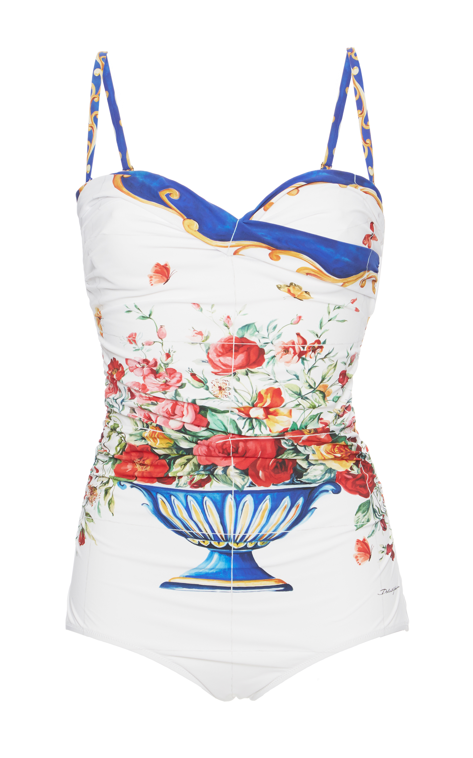 dolce and gabbana one piece swimsuit