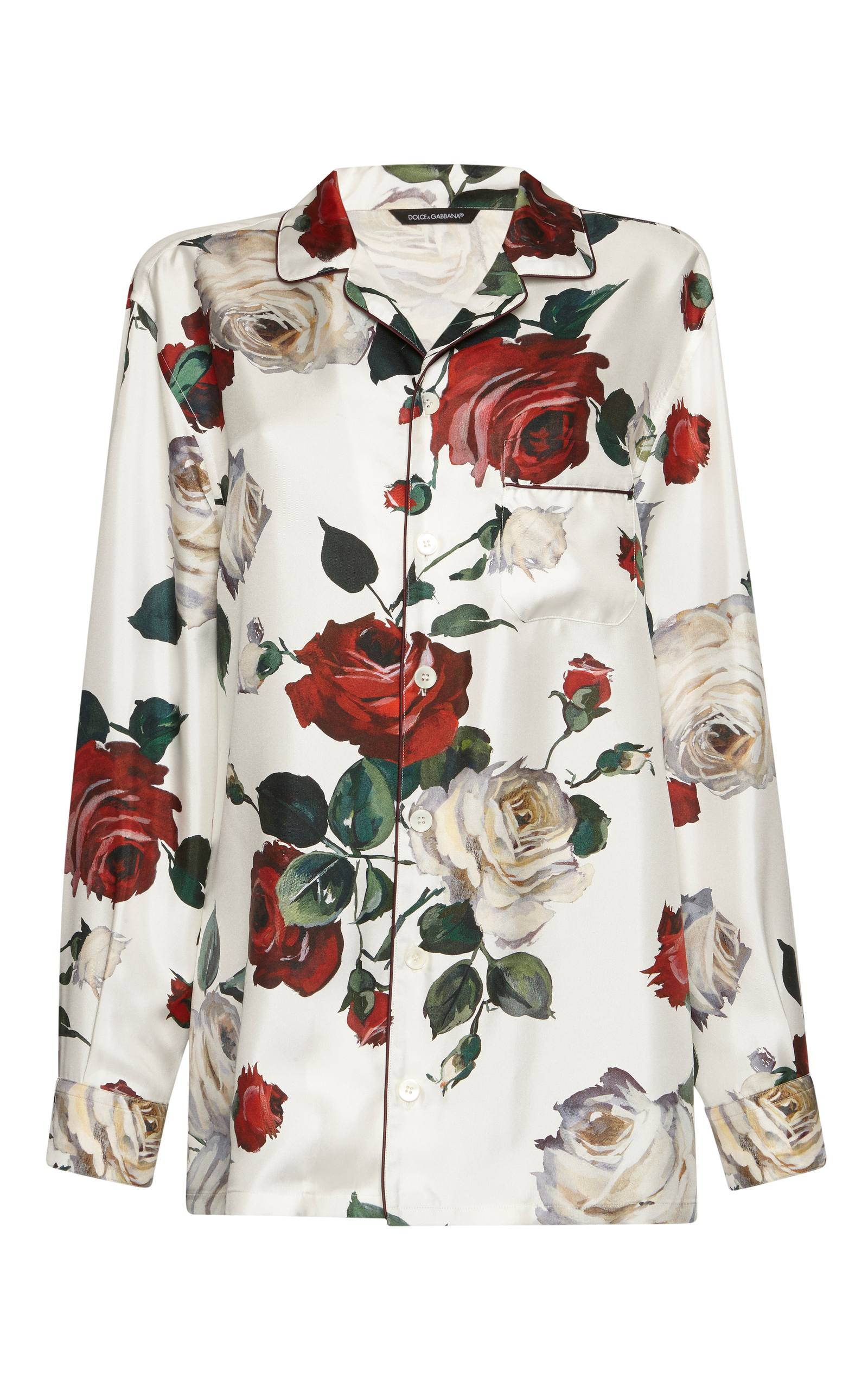 dolce and gabbana floral shirt