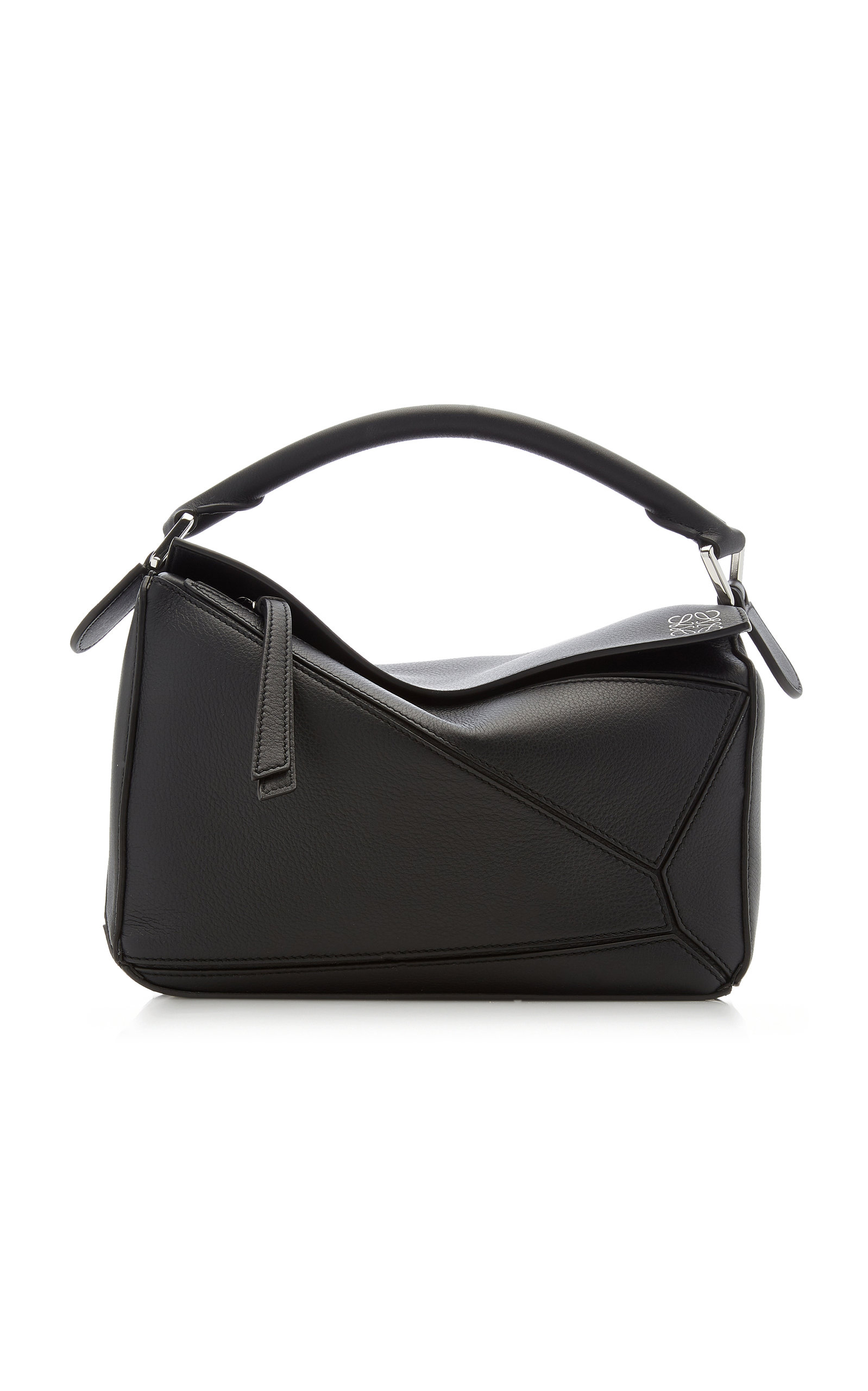 loewe puzzle small leather shoulder bag