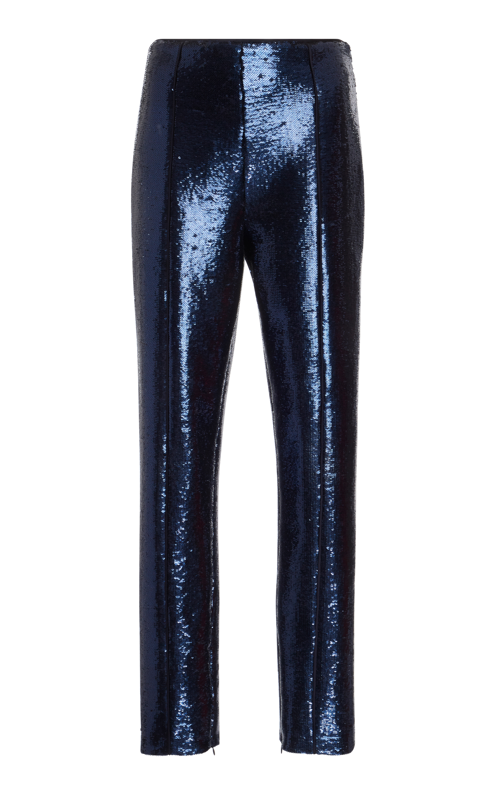 sequin cigarette pants