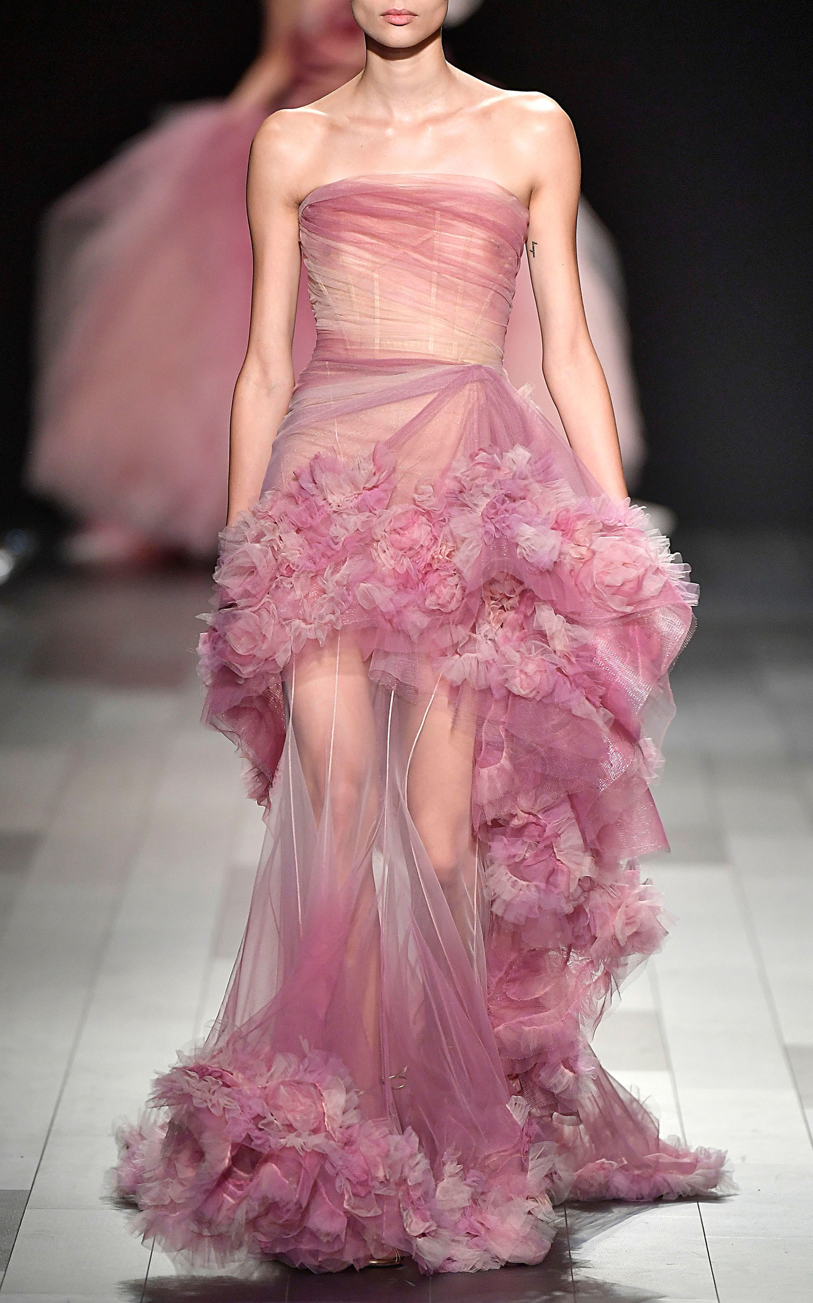 marchesa pink gown