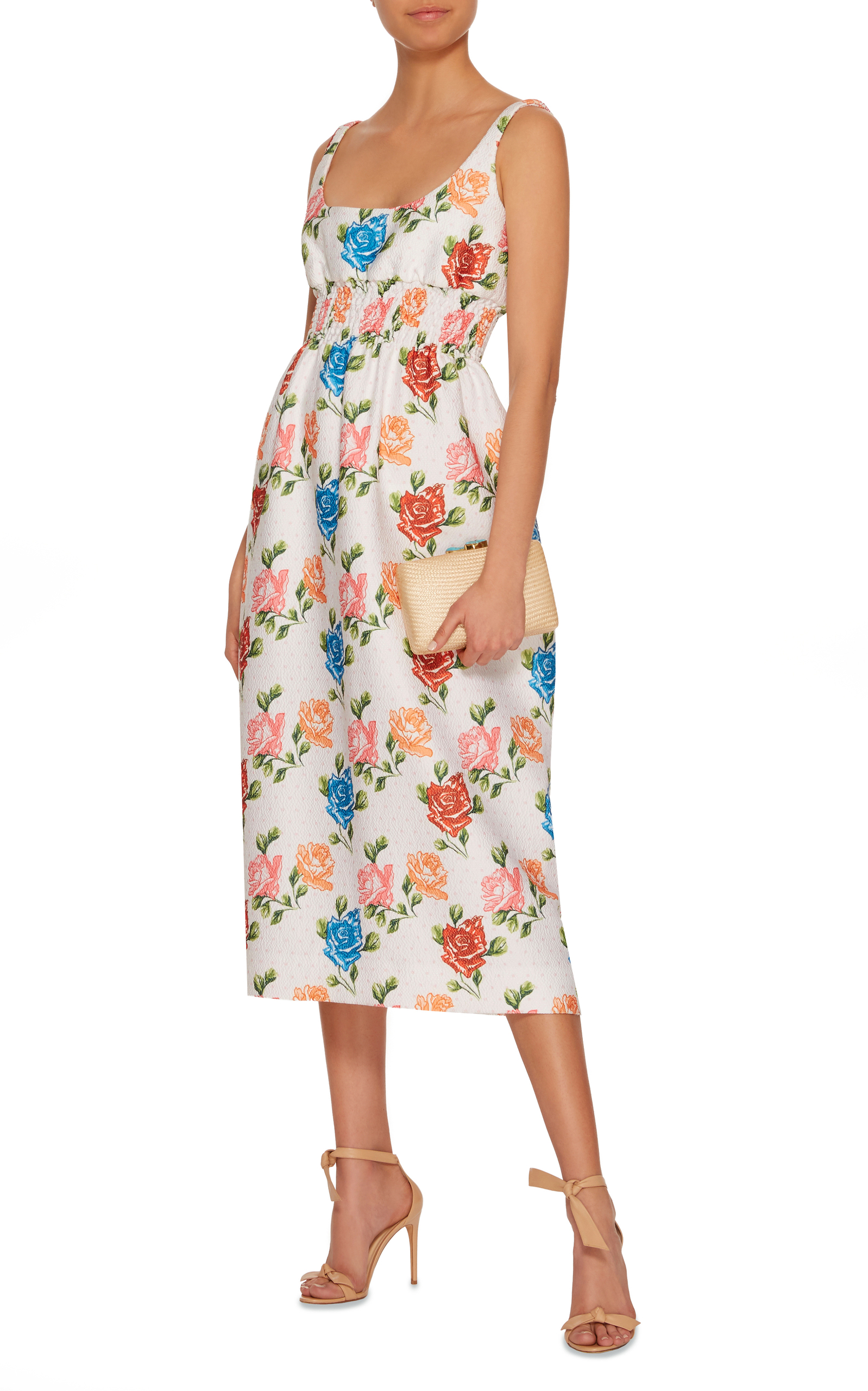 emilia wickstead floral dress