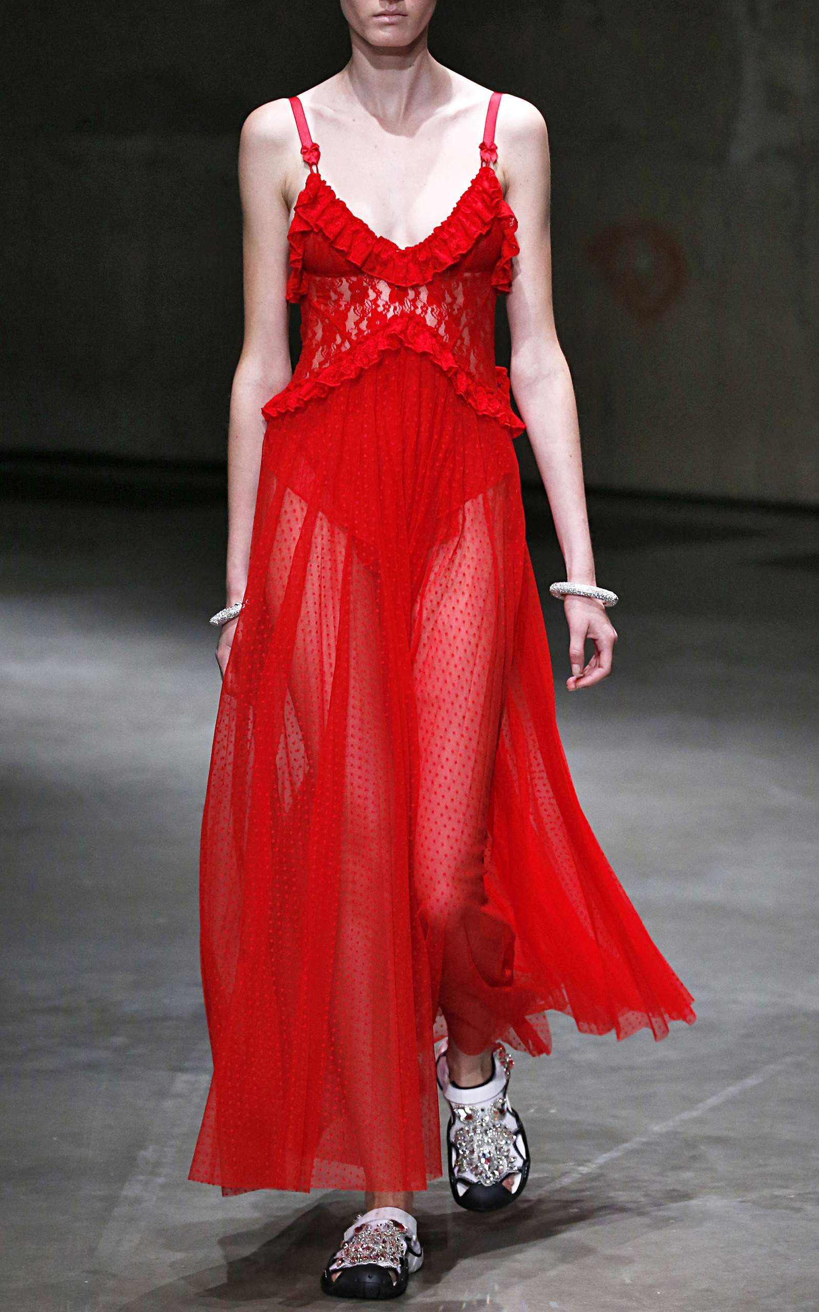 christopher kane red dress