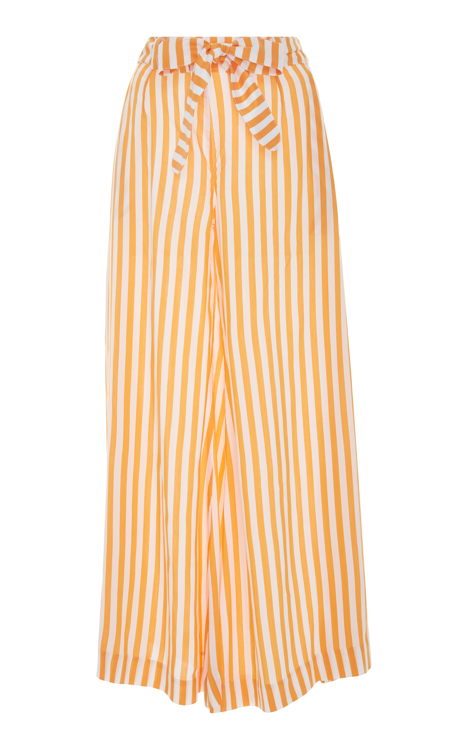 striped gaucho pants