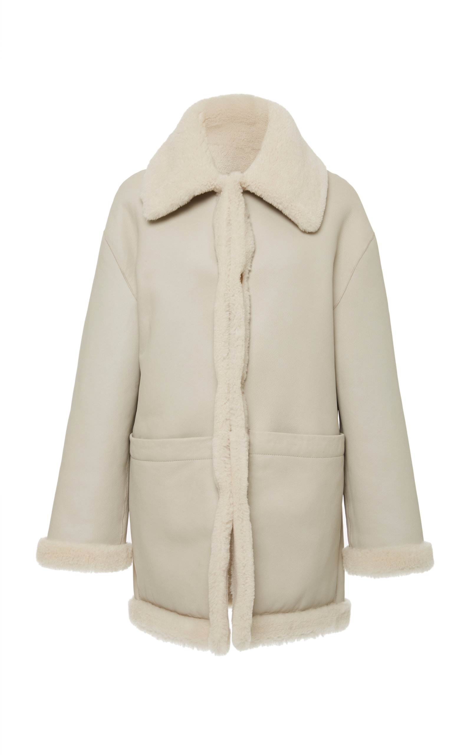 tory burch shearling jacket