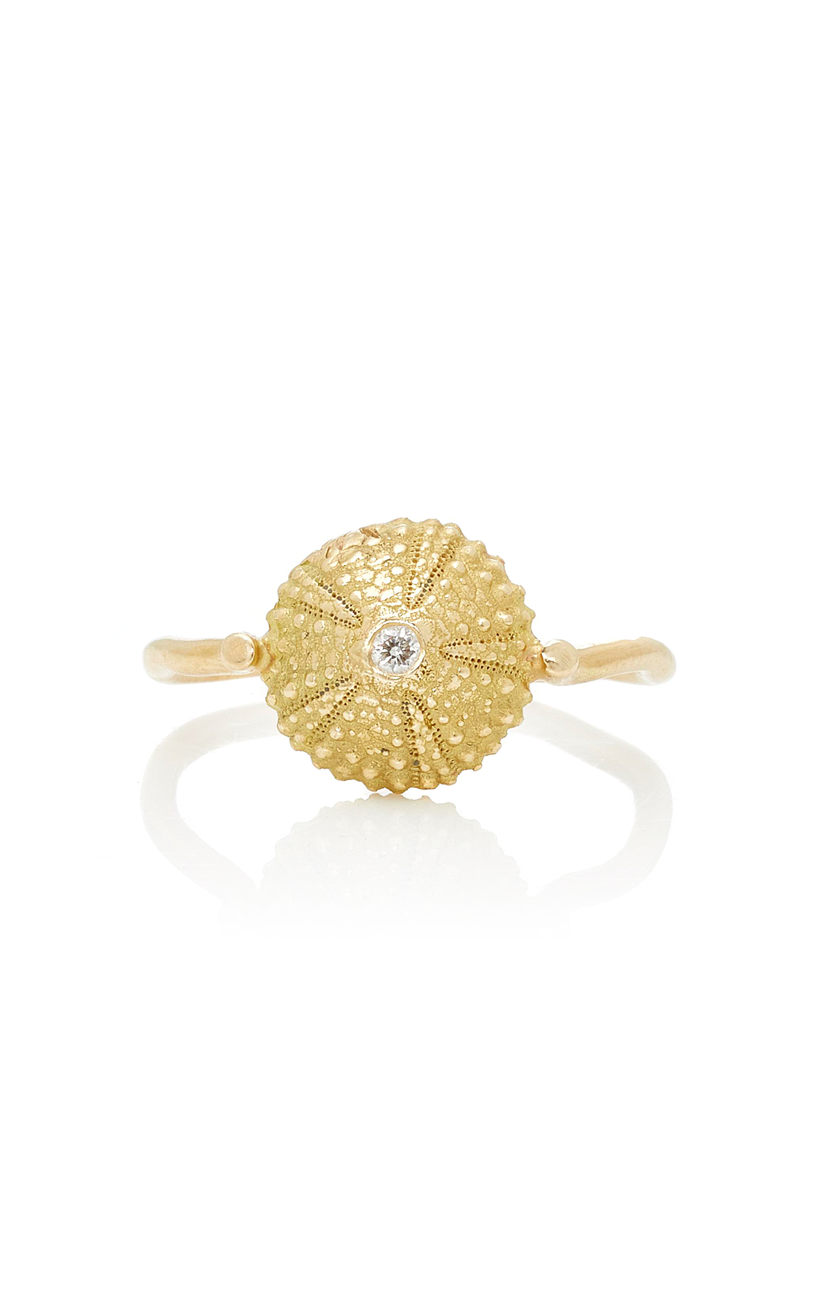 Sea Urchin Shell Ring By Charlotte Wendes Moda Operandi