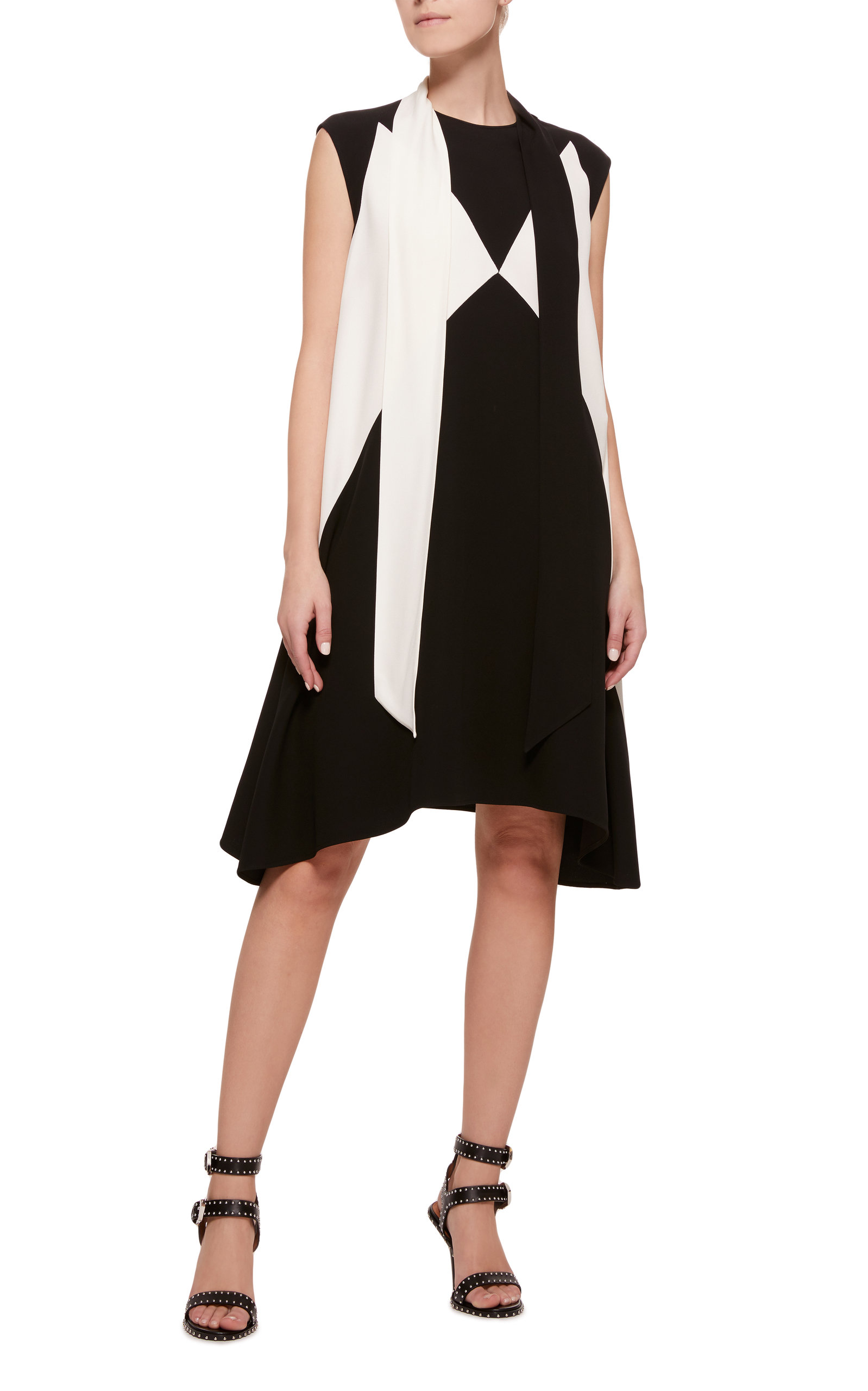 givenchy black and white dress