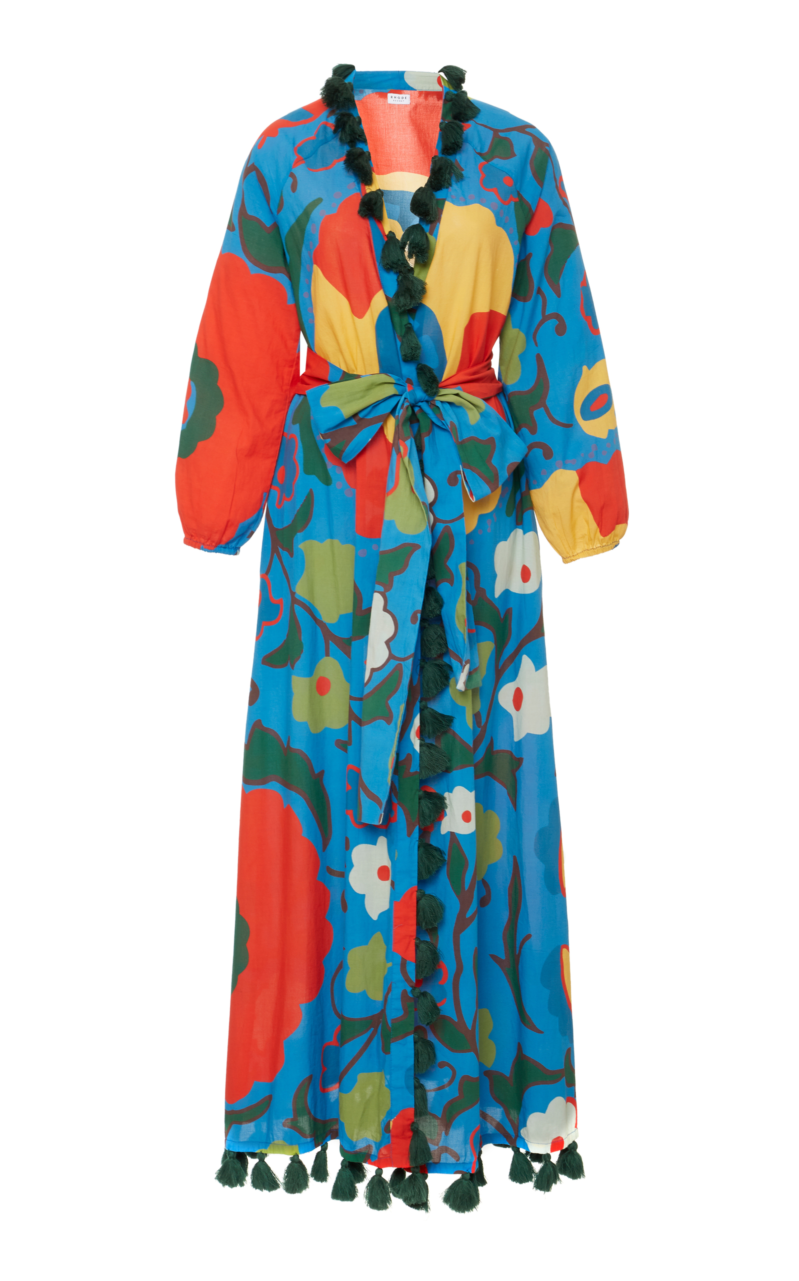 cotton voile maxi dress