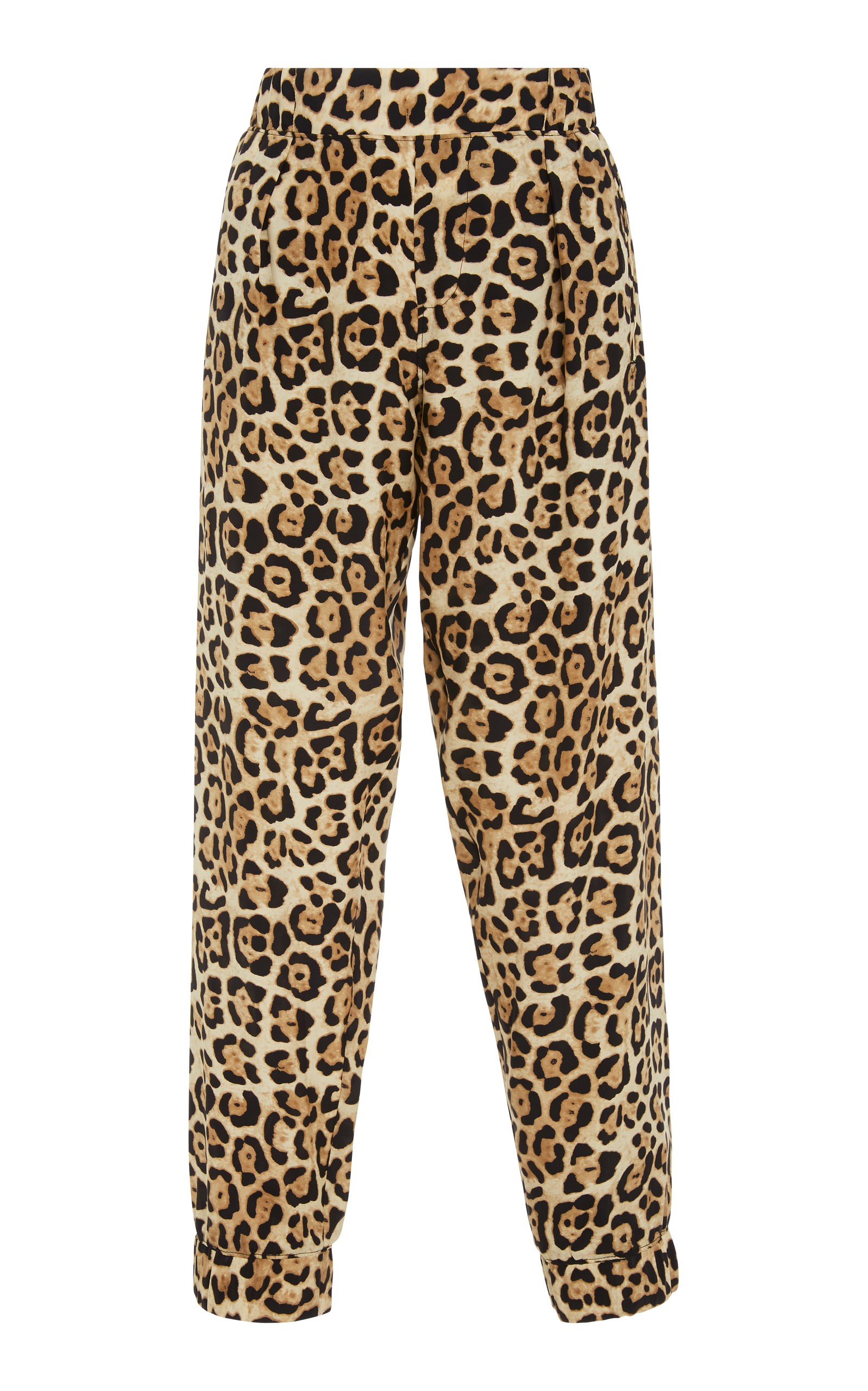 animal print track pants