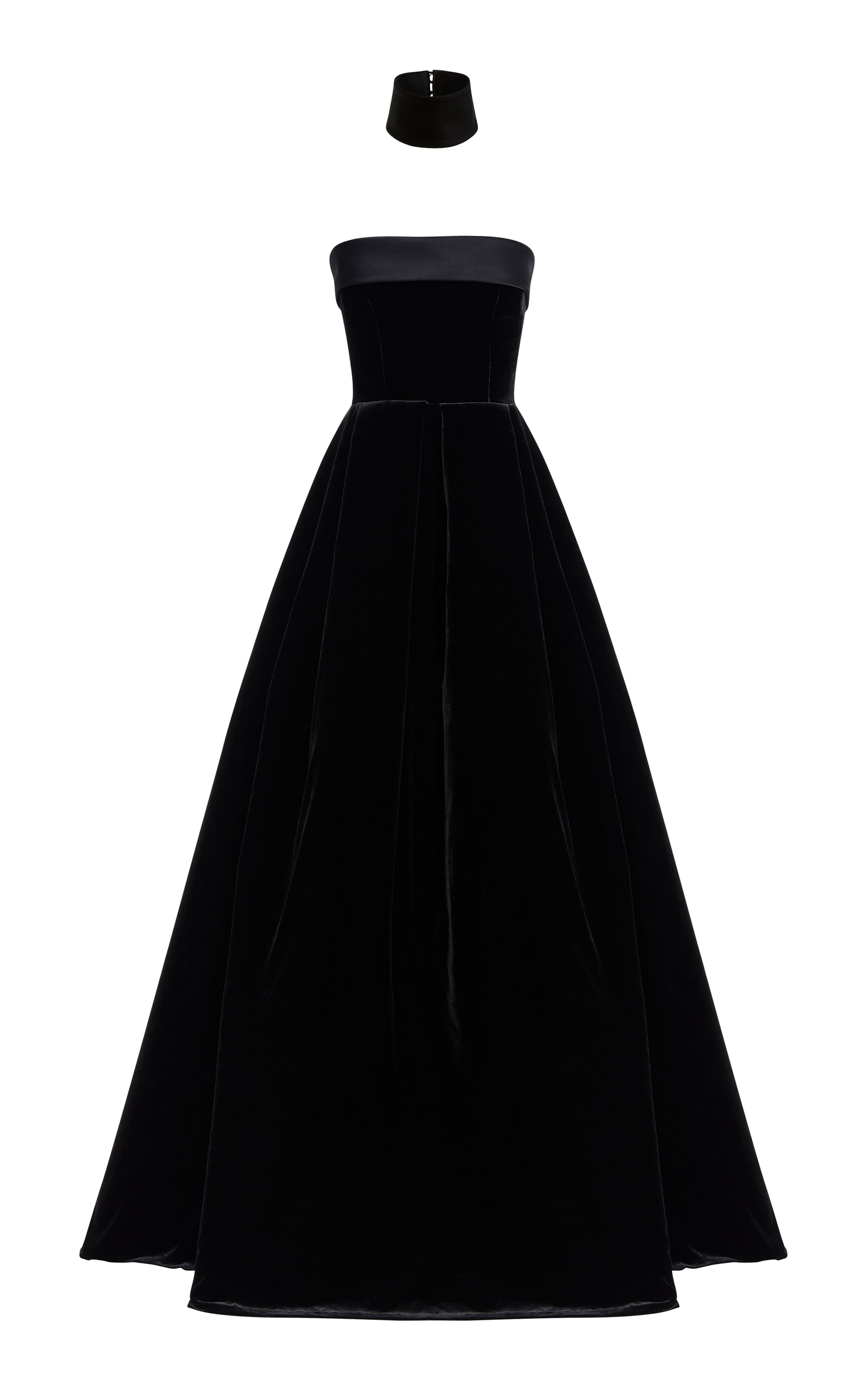 alex perry black velvet dress