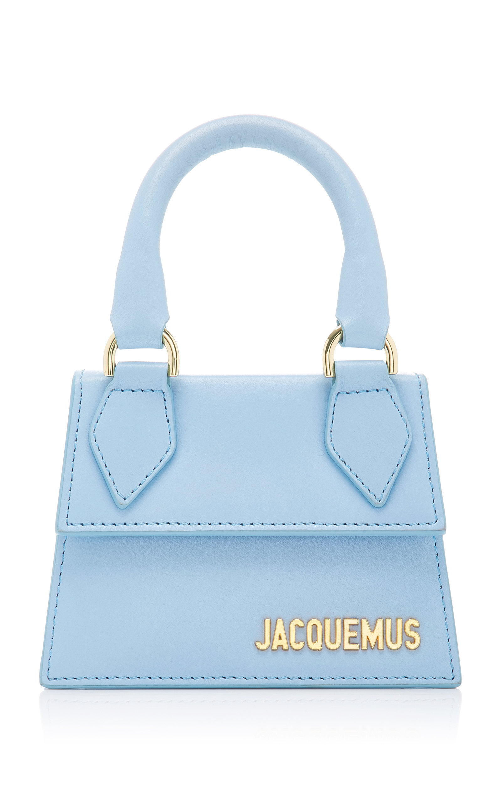 blue jacquemus bag