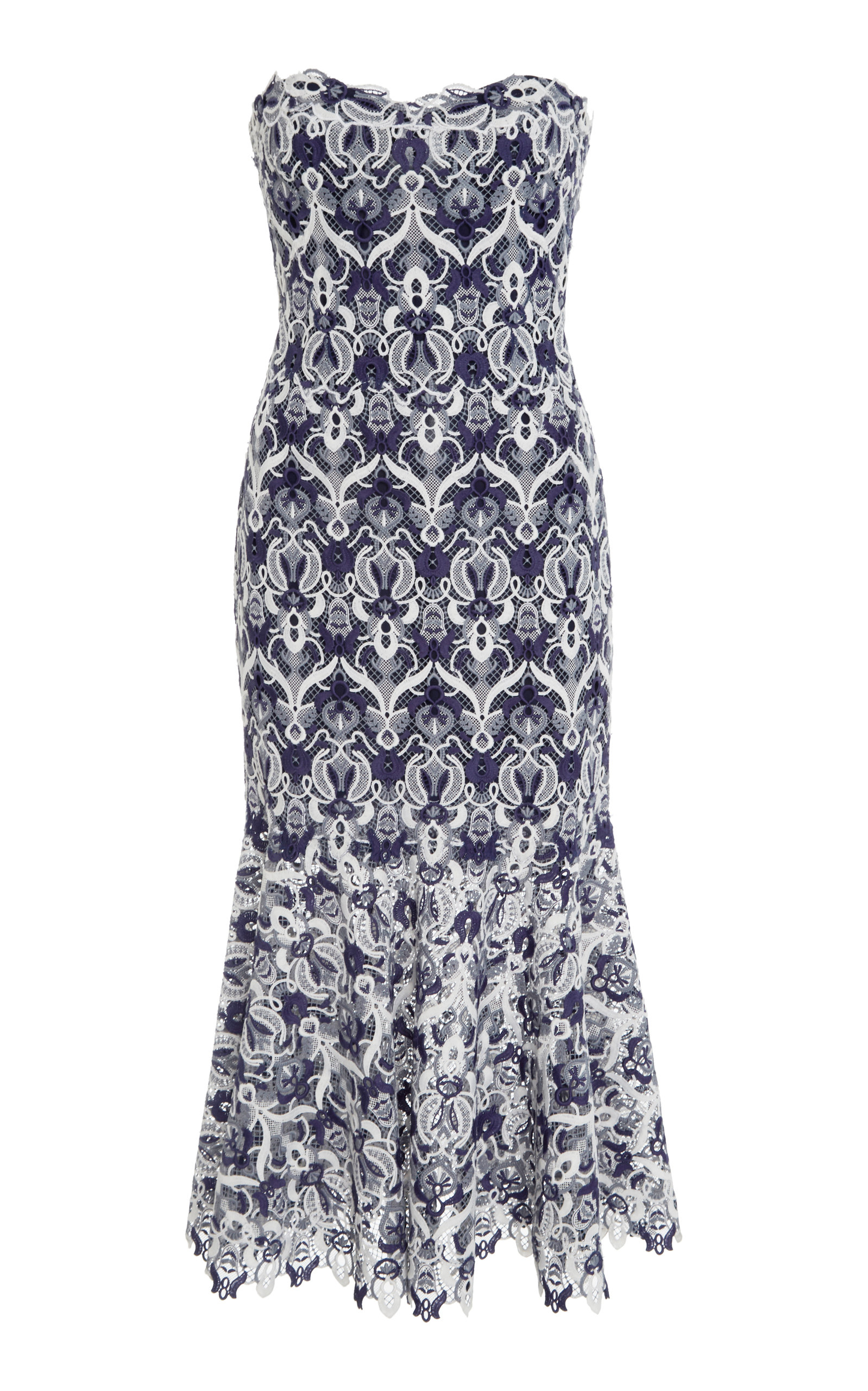 guipure lace midi dress by jonathan simkhai