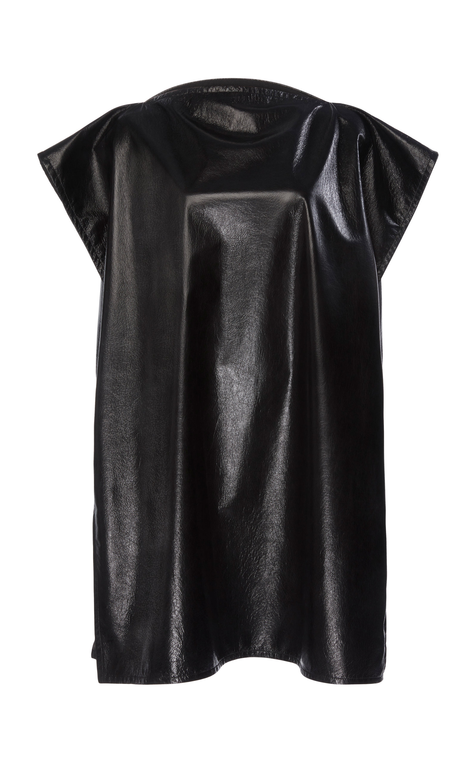 Foil Leather Tunic Dress By Christopher Kane Moda Operandi