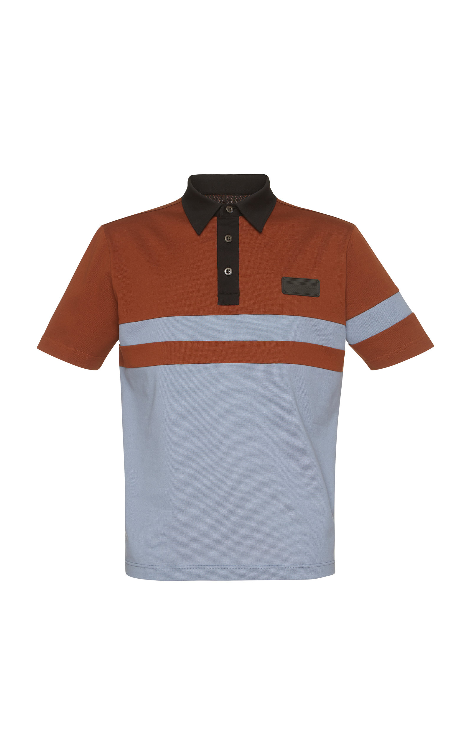 prada pique polo shirt