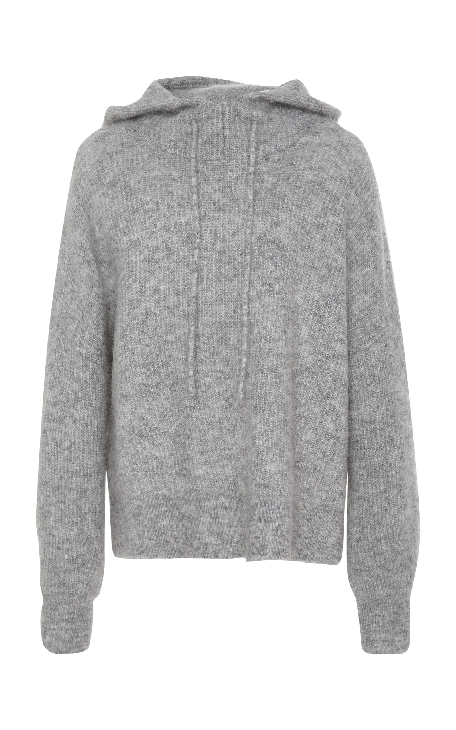 wool blend hoodie