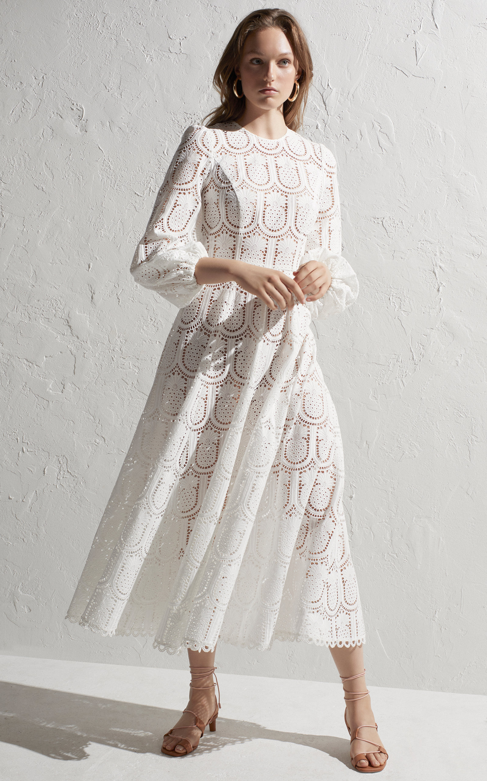 zimmermann white embroidered dress