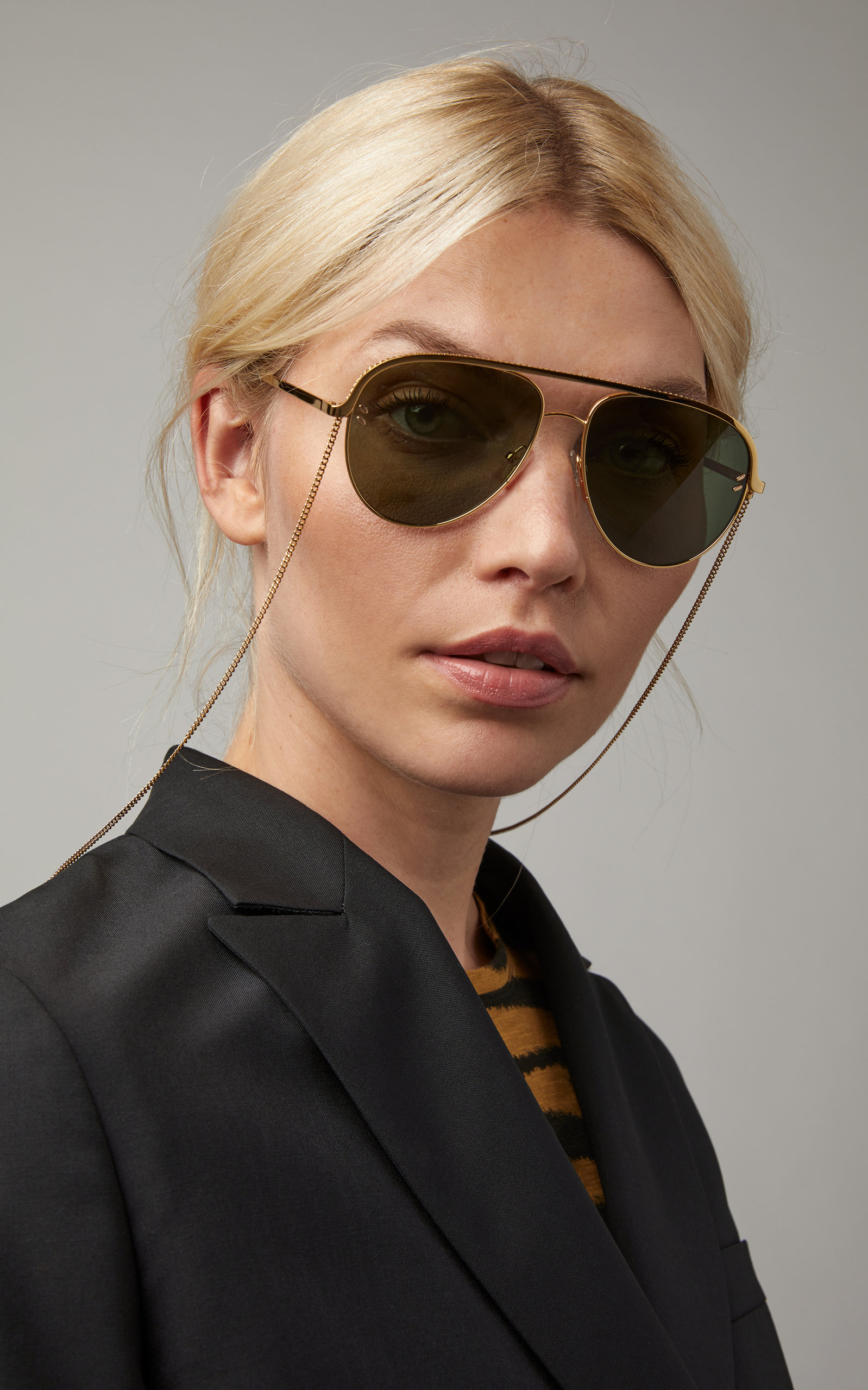 stella mccartney gold sunglasses