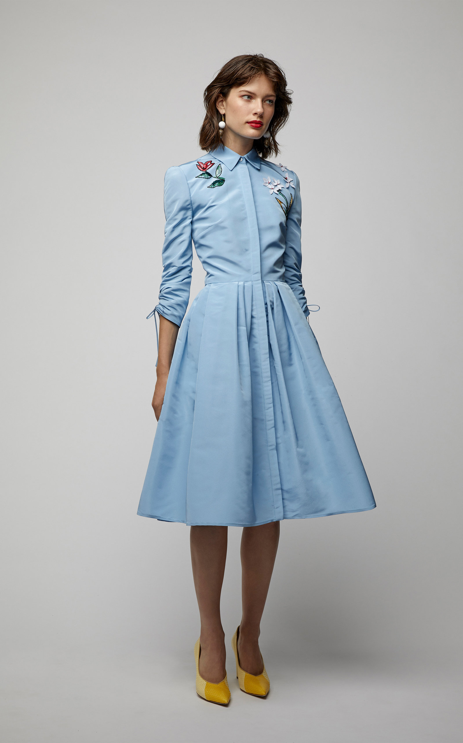 carolina herrera shirt dress