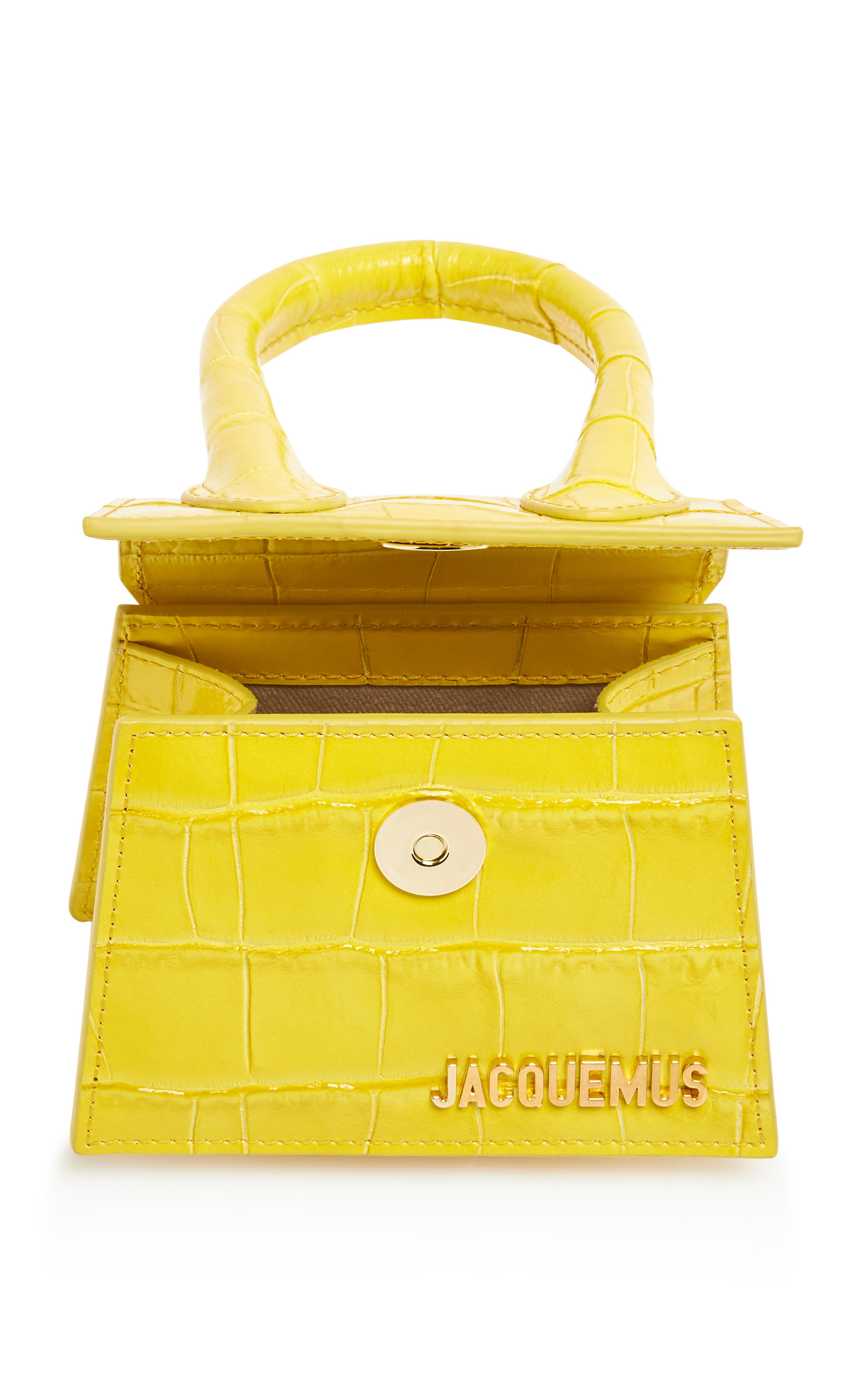 mini yellow purse