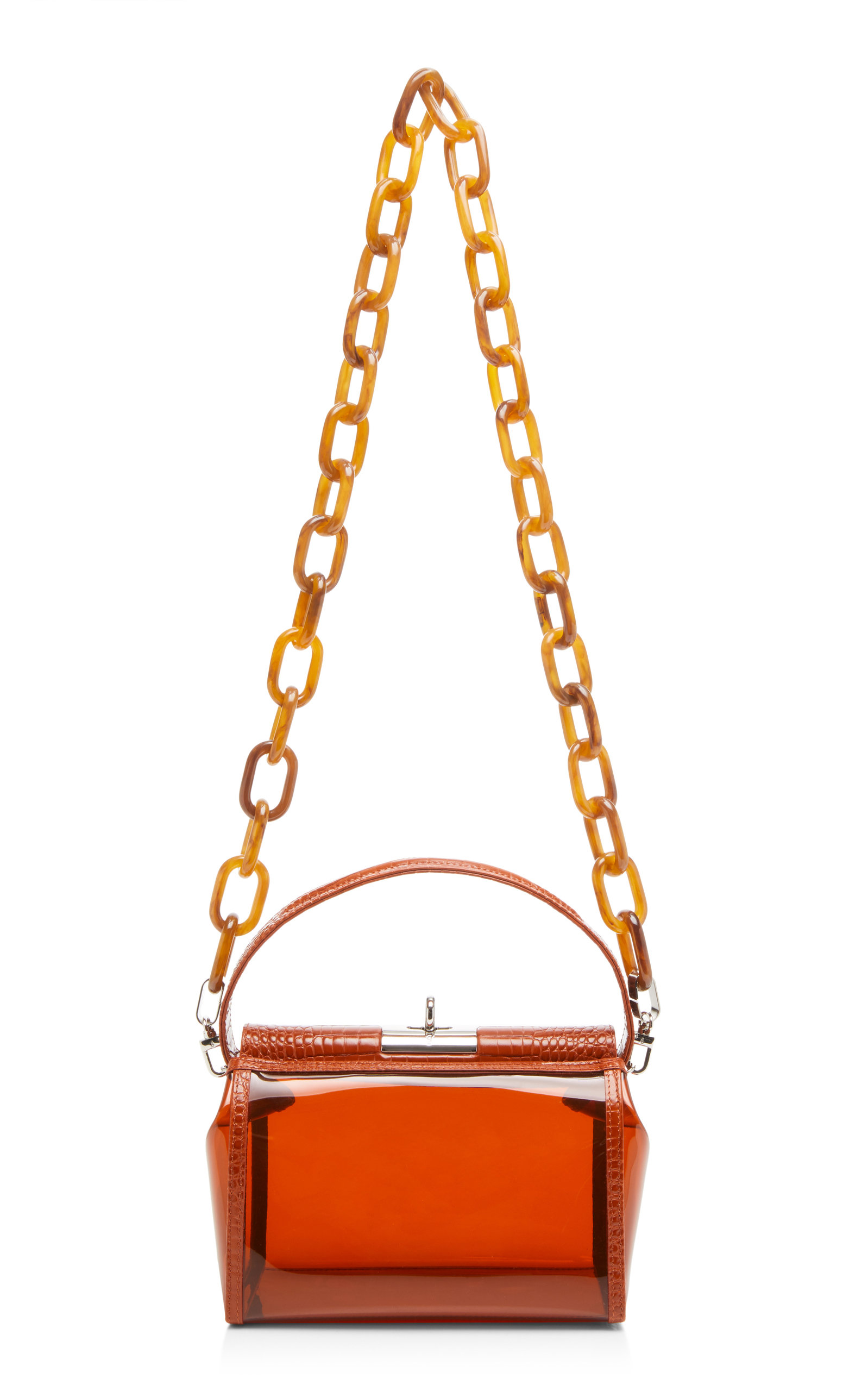 orange pvc bag