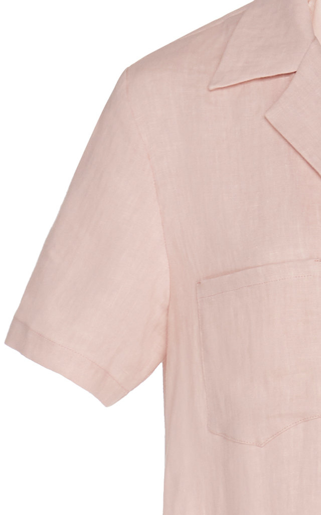 mansur gavriel linen dress