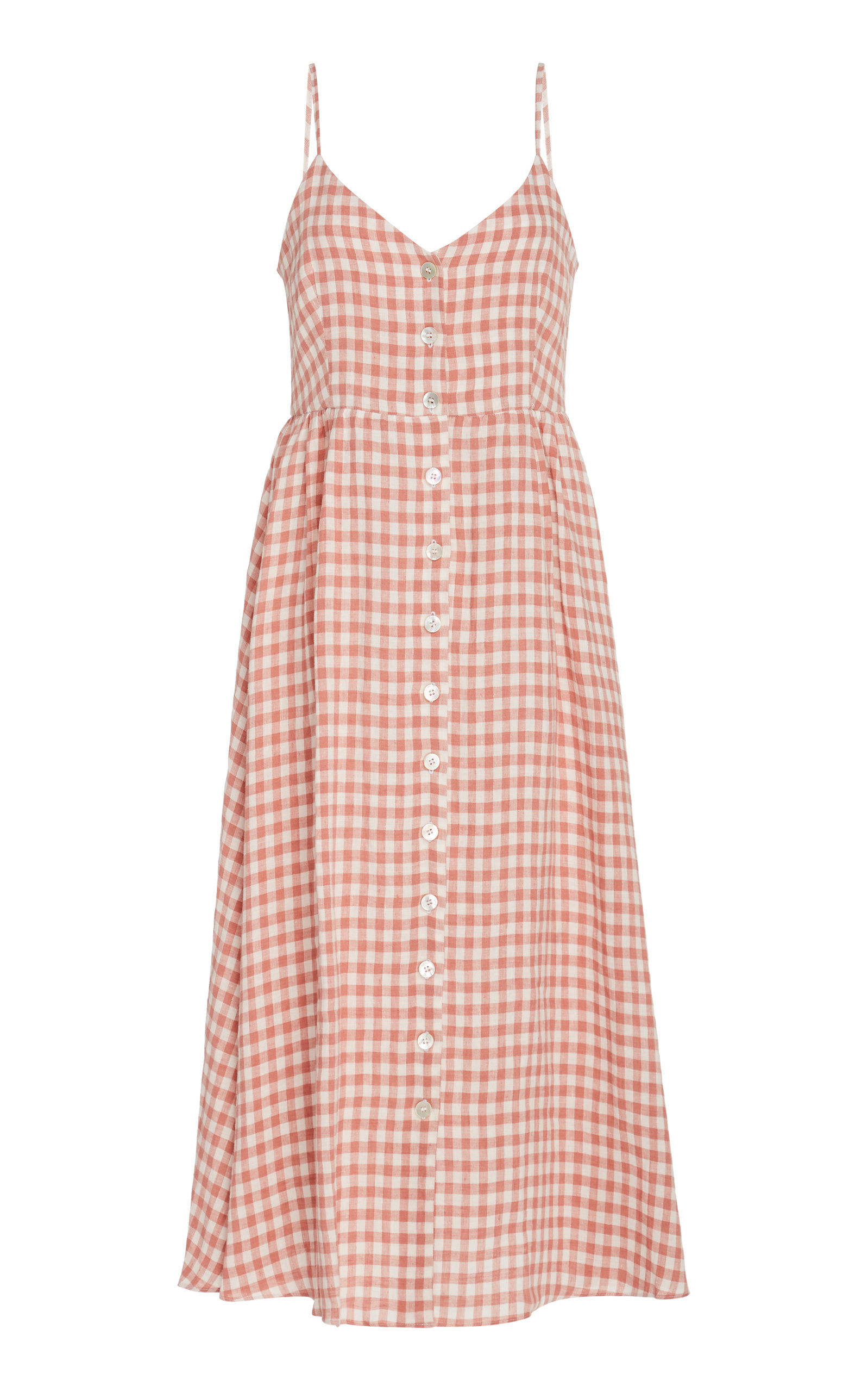 mansur gavriel linen dress