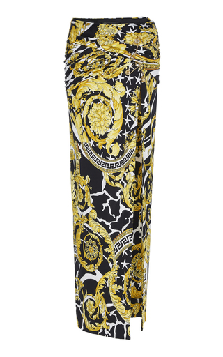 versace maxi skirt