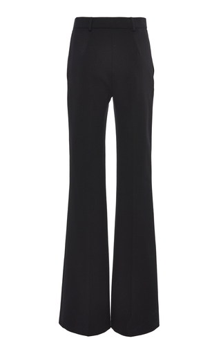 Mid Rise Crepe Flared Trousers By Alberta Ferretti Moda Operandi