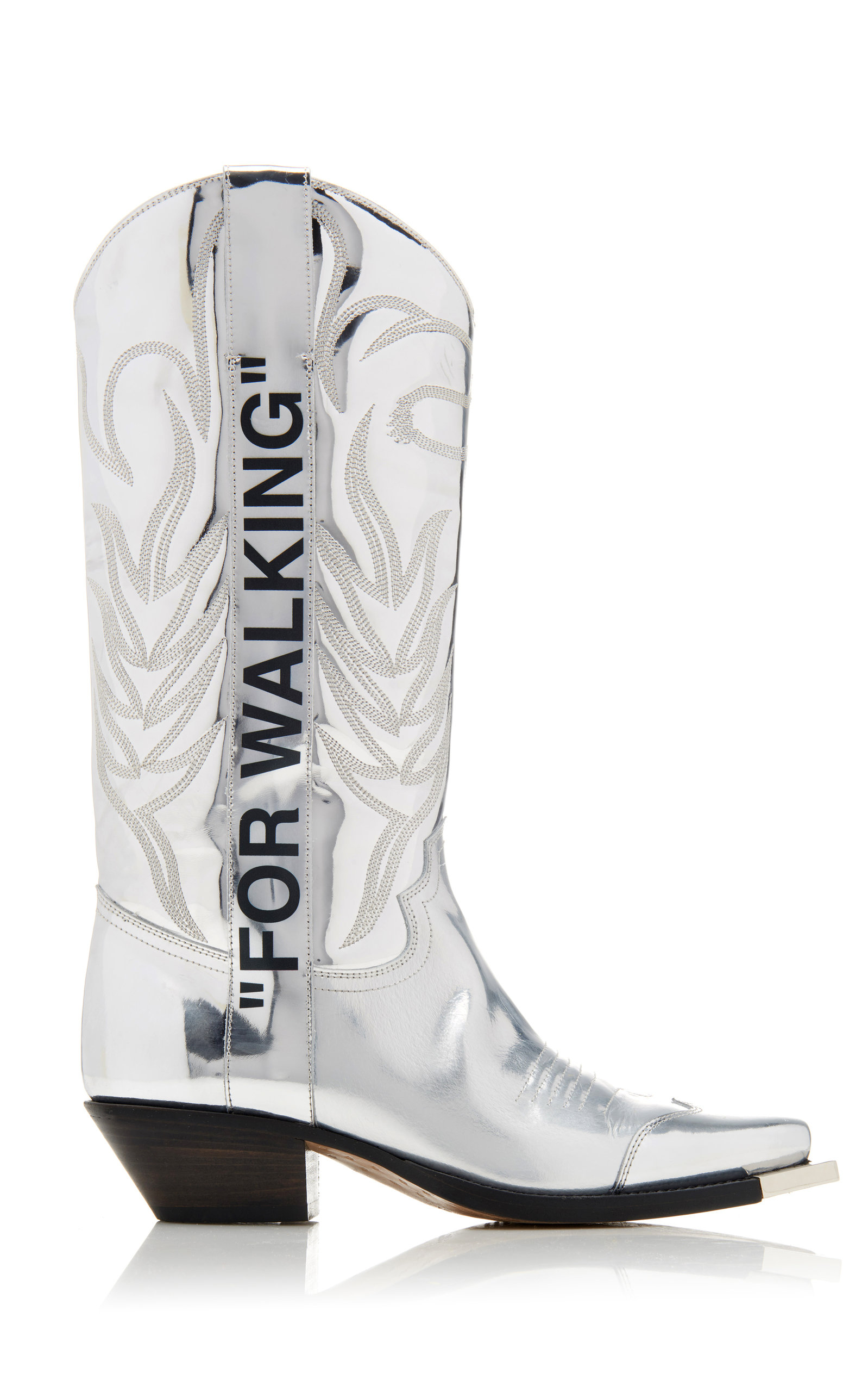 cowboy boots off white