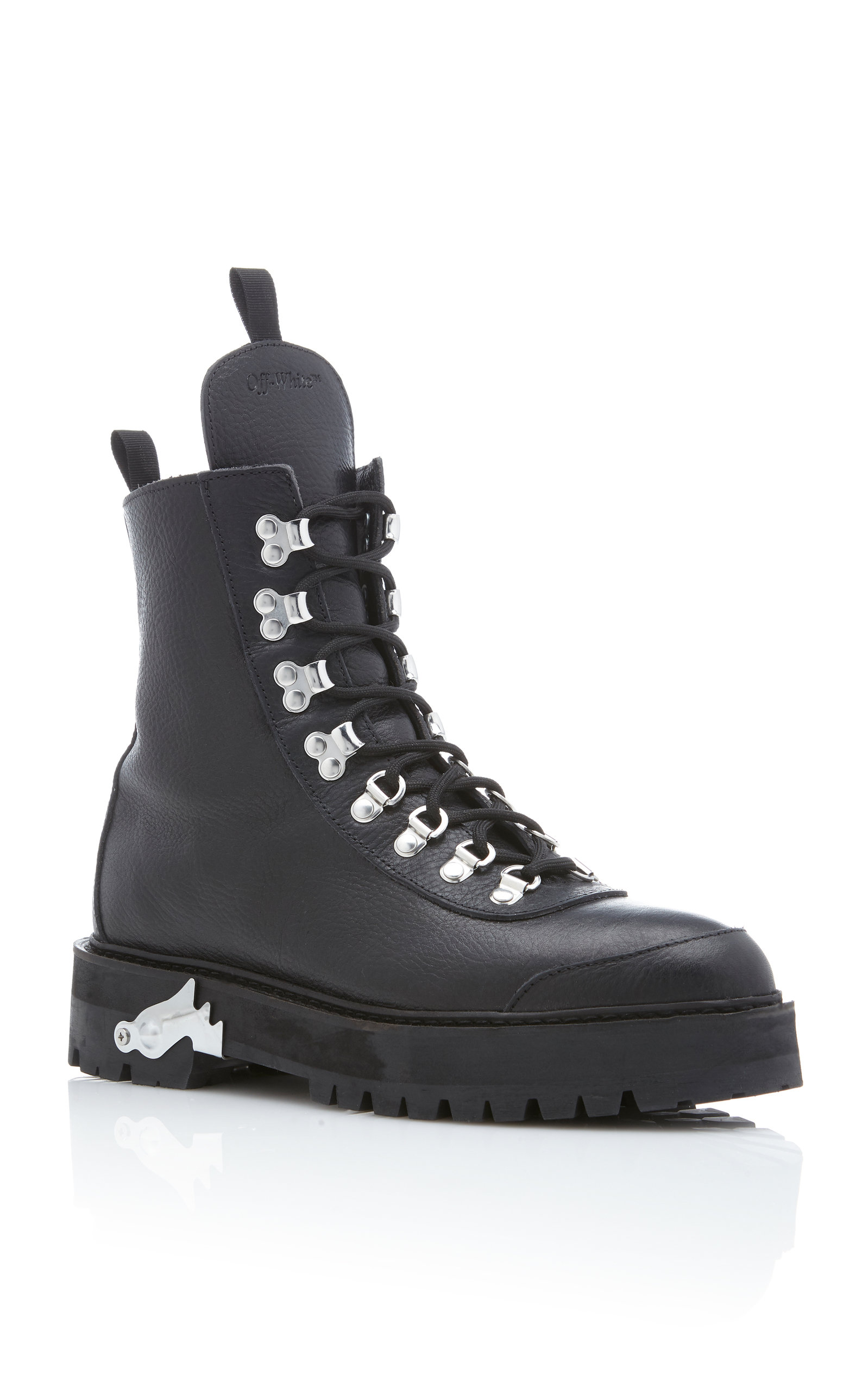 off white black hiking boots