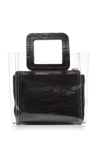 Shirley Croc-Effect Leather Bag展示图