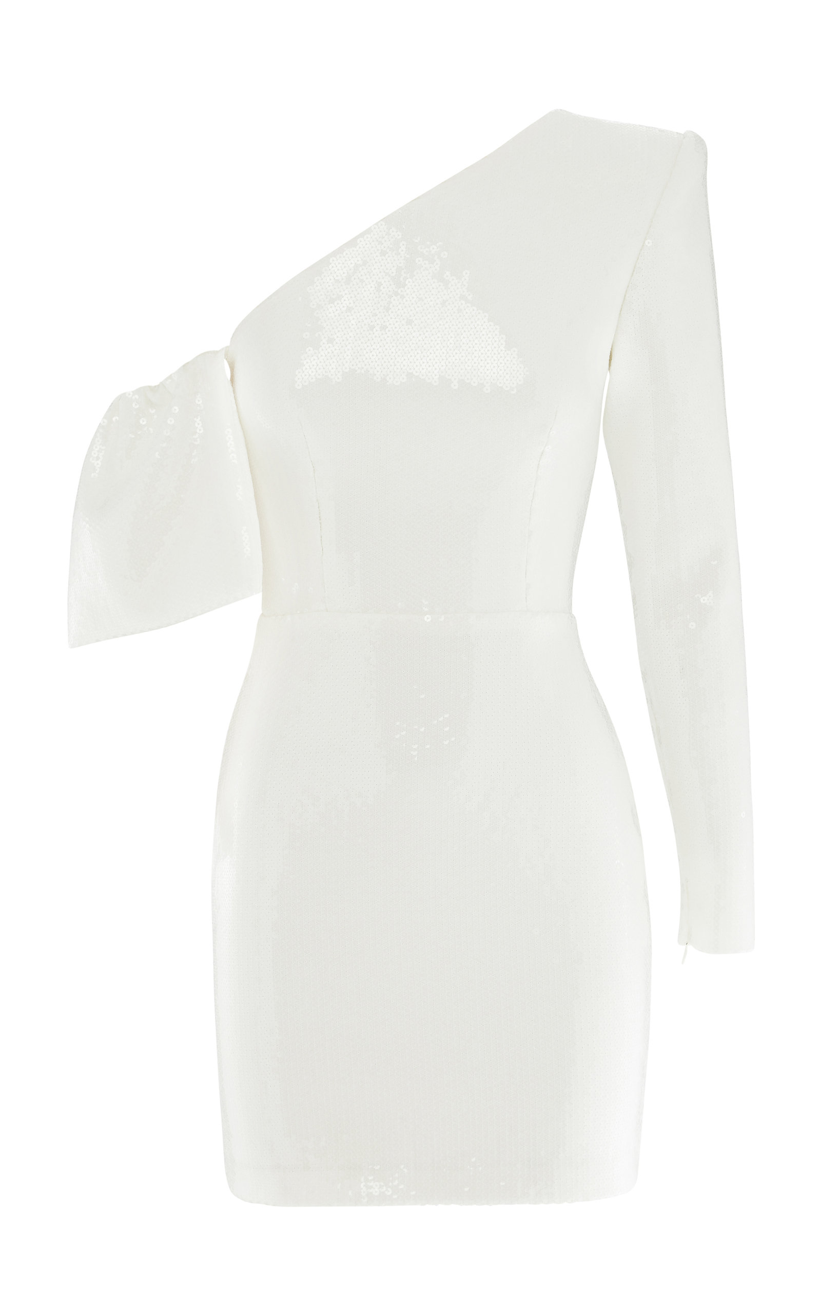 alex perry white mini dress