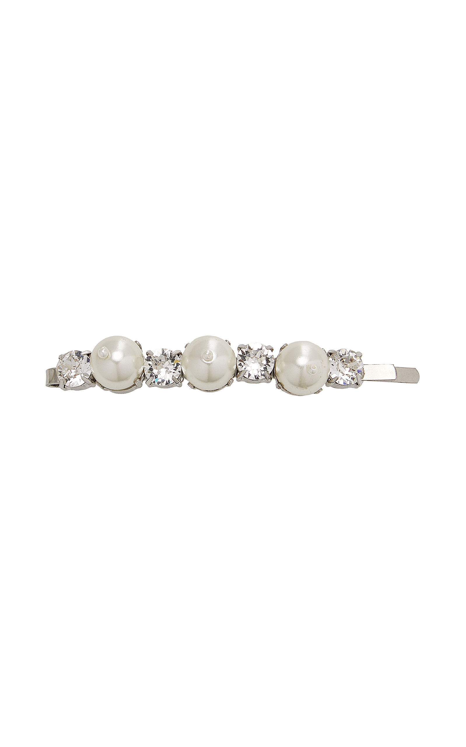 pearl and diamante hair clip